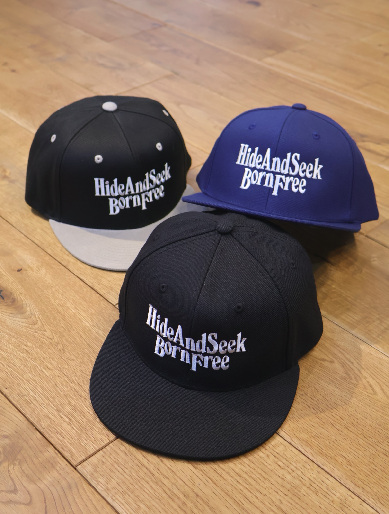 Hide and Seek 　「Born Free Baseball Cap」　６パネル ベースボールキャップ