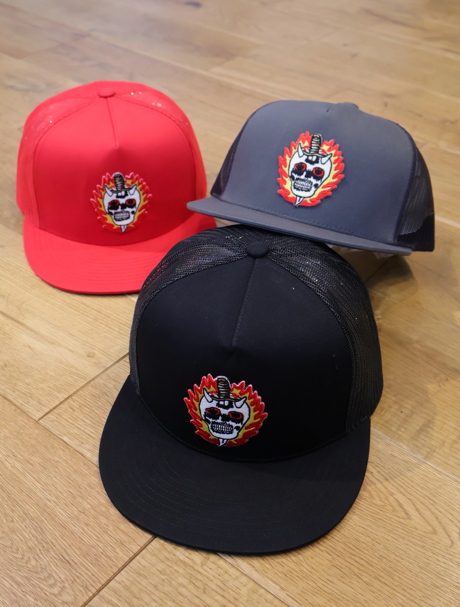 MASSES　「MESH CAP SKULL」　　メッシュキャップ