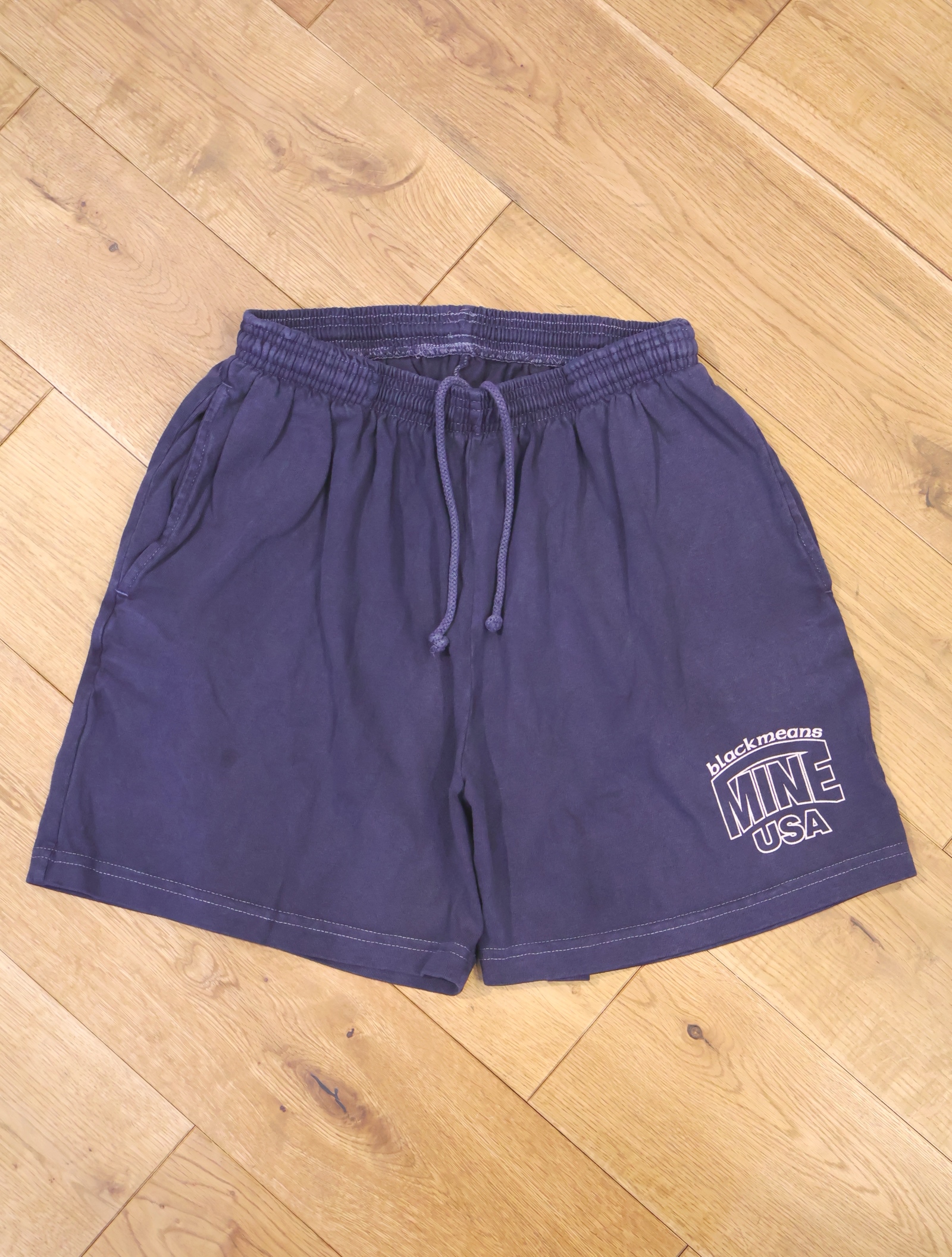 MINE × BLACK MEANS 「 #04 Military Shorts (5th PD AFTER MIDNIGHT) 」　ピグメント染め　ミリタリーショーツ