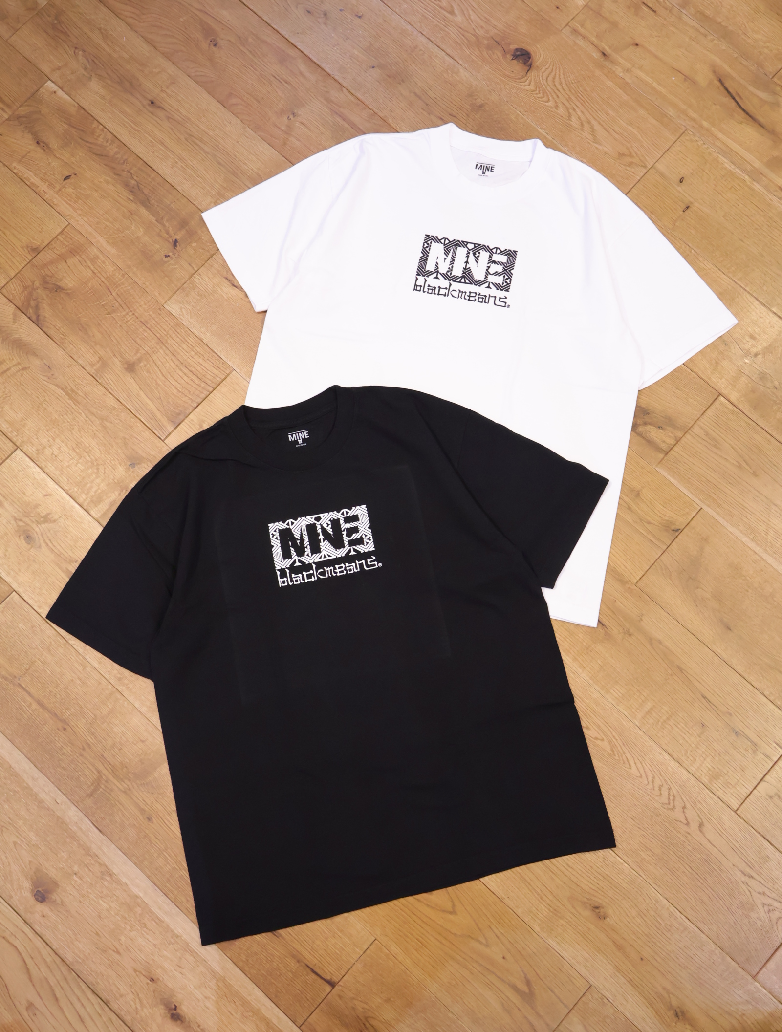 MINE × BLACK MEANS 「 #02 TSHIRT  」 ティーシャツ