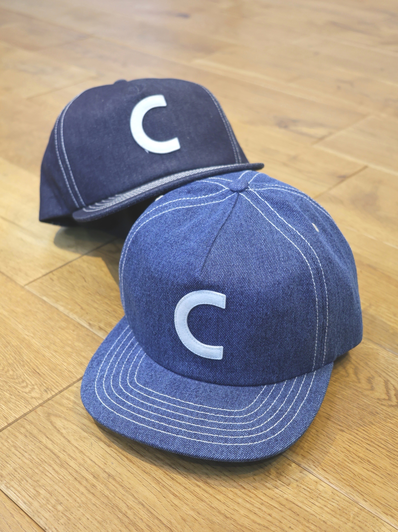 CHALLENGER　「DENIM C PATCH CAP」　デニム アジャスターキャップ