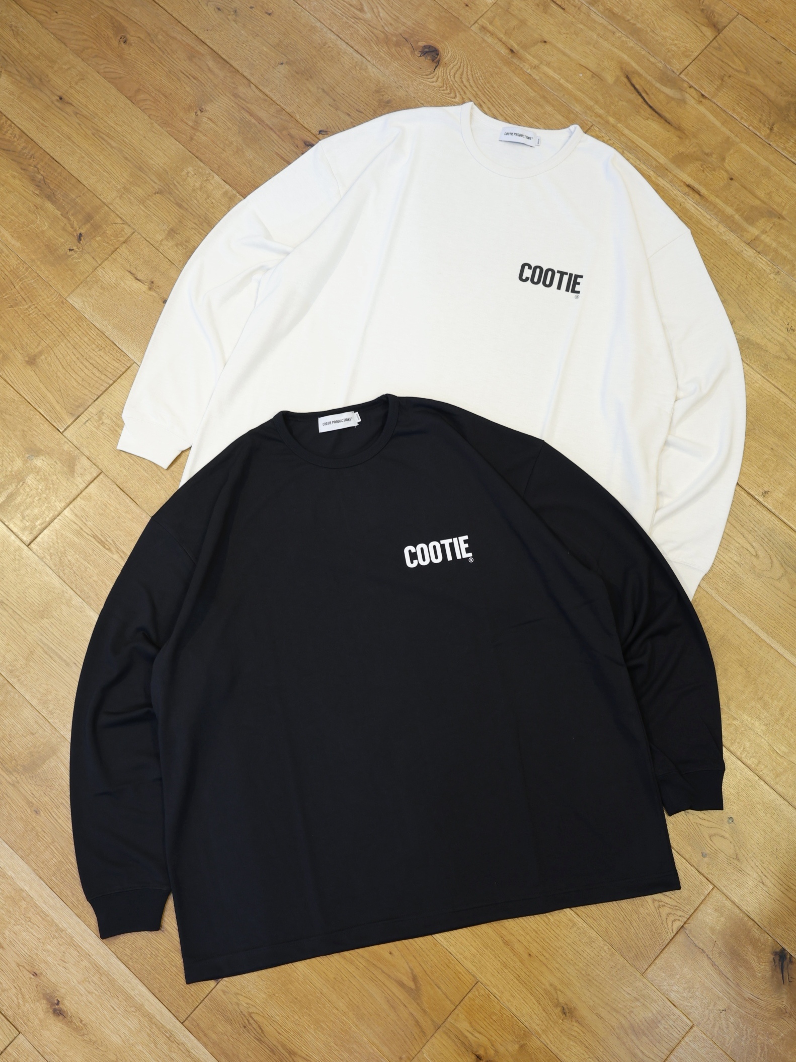 COOTIE　「Dry Tech Jersey Oversized L/S Tee」　ドライテック オーバーサイズロングスリーブティーシャツ