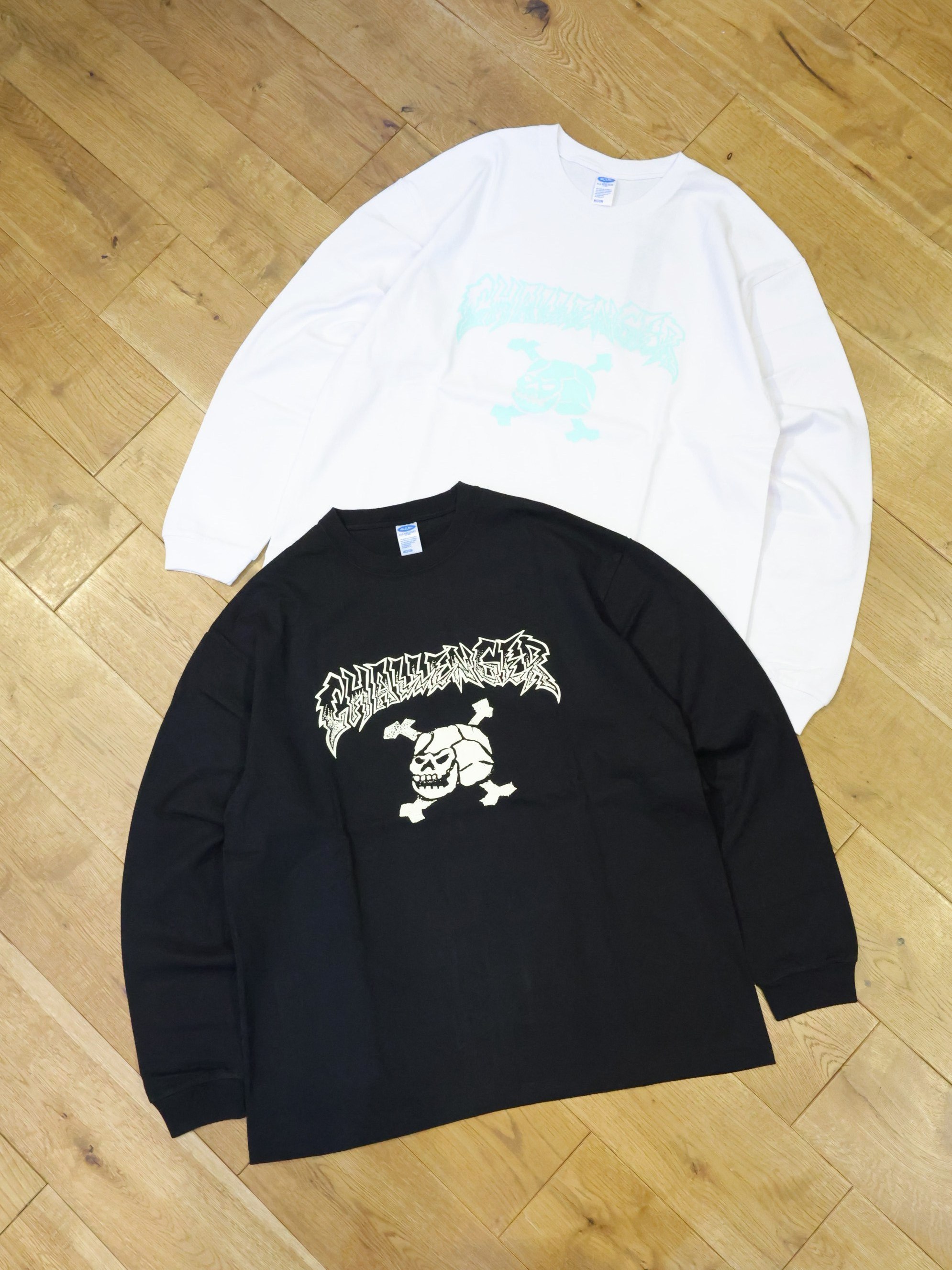 CHALLENGER　「L/S SKULL TEE」　 プリントロングスリーブティーシャツ