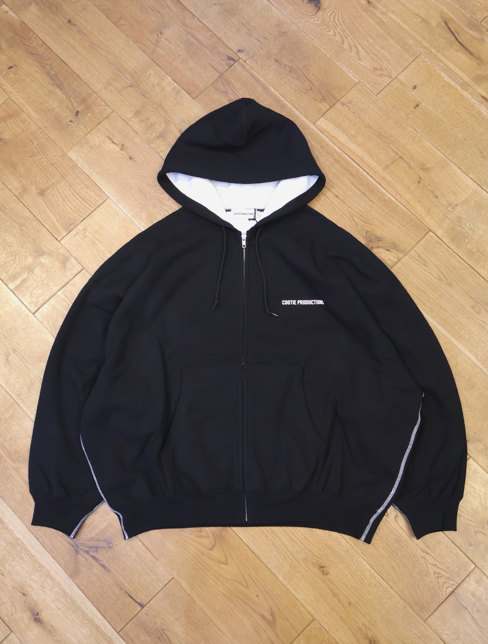COOTIE　「Thermal Combination Sweat Zip Hoodie」　サーマルコンビ スウェットジップフーディー