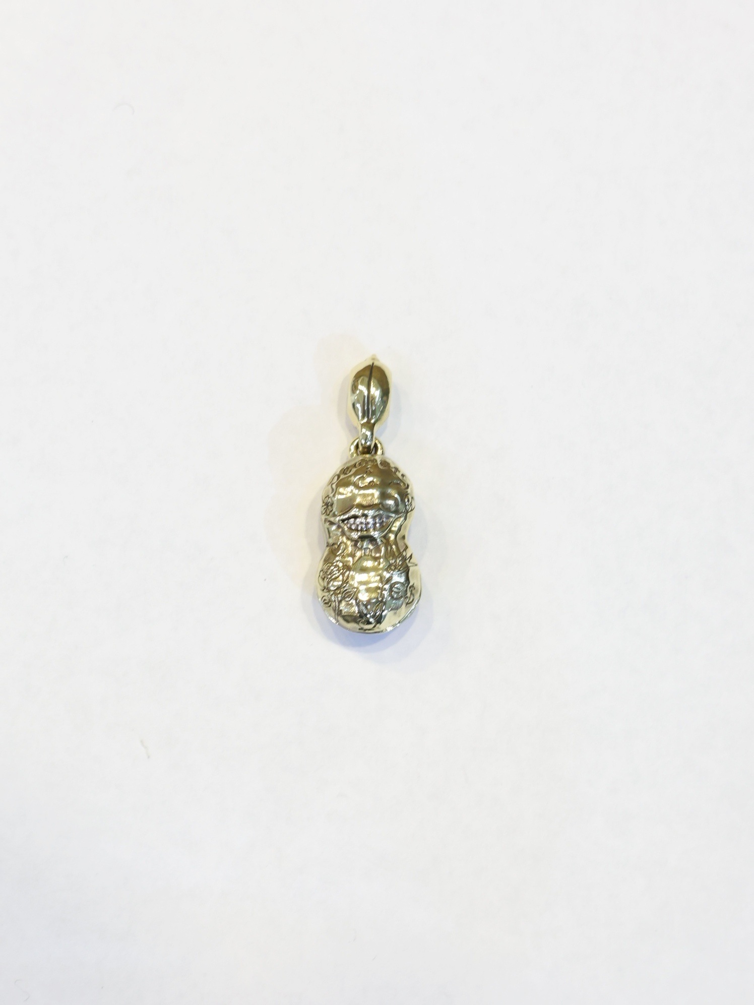 Peanuts&Co　「NORMAL TATTOO PEANUTS SLIDE M BRASS × SILVER」　BRASS製 ペンダントトップ