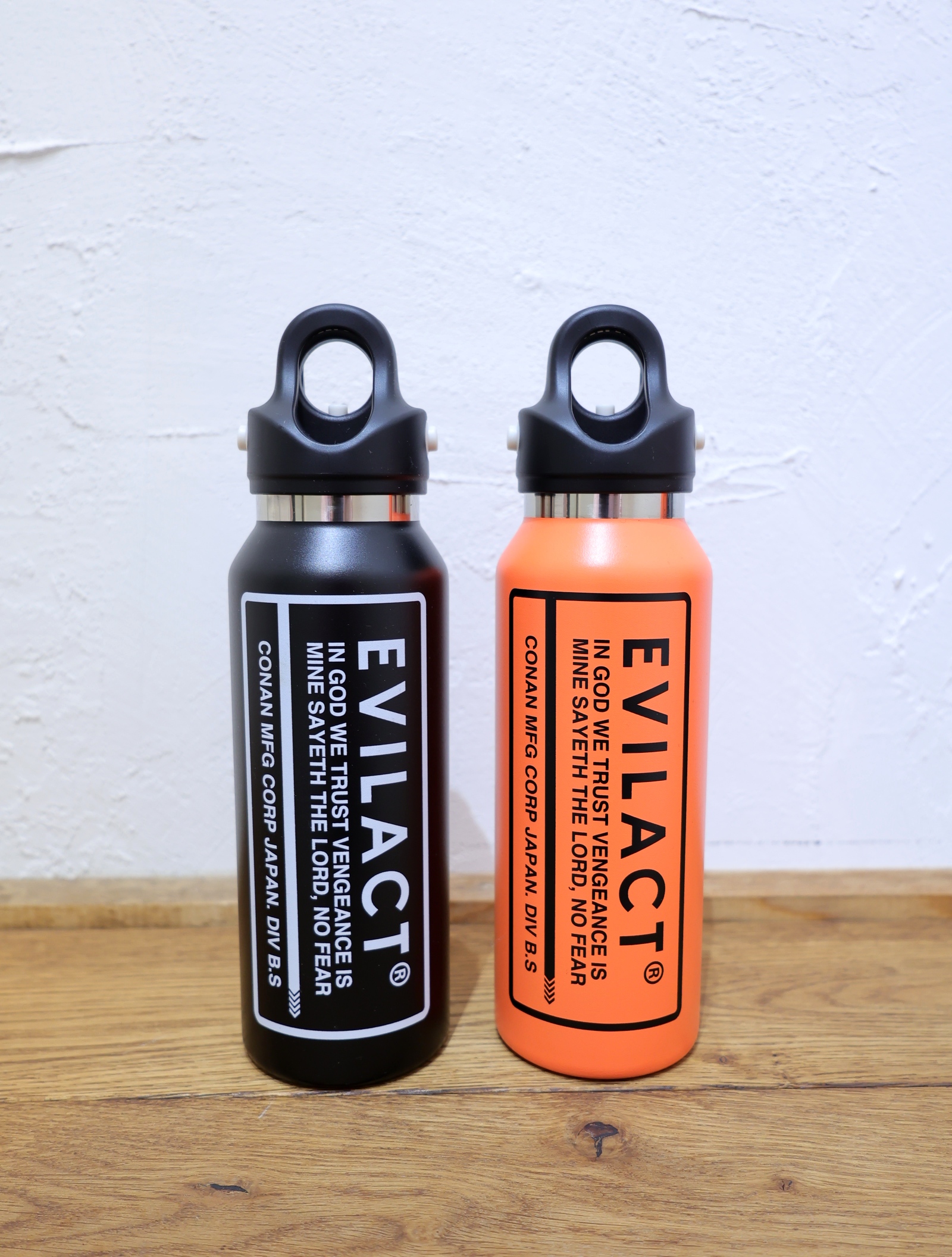 EVILACT 　　「EVILACT×REVOMAX 12oz」　ステンレスボトル