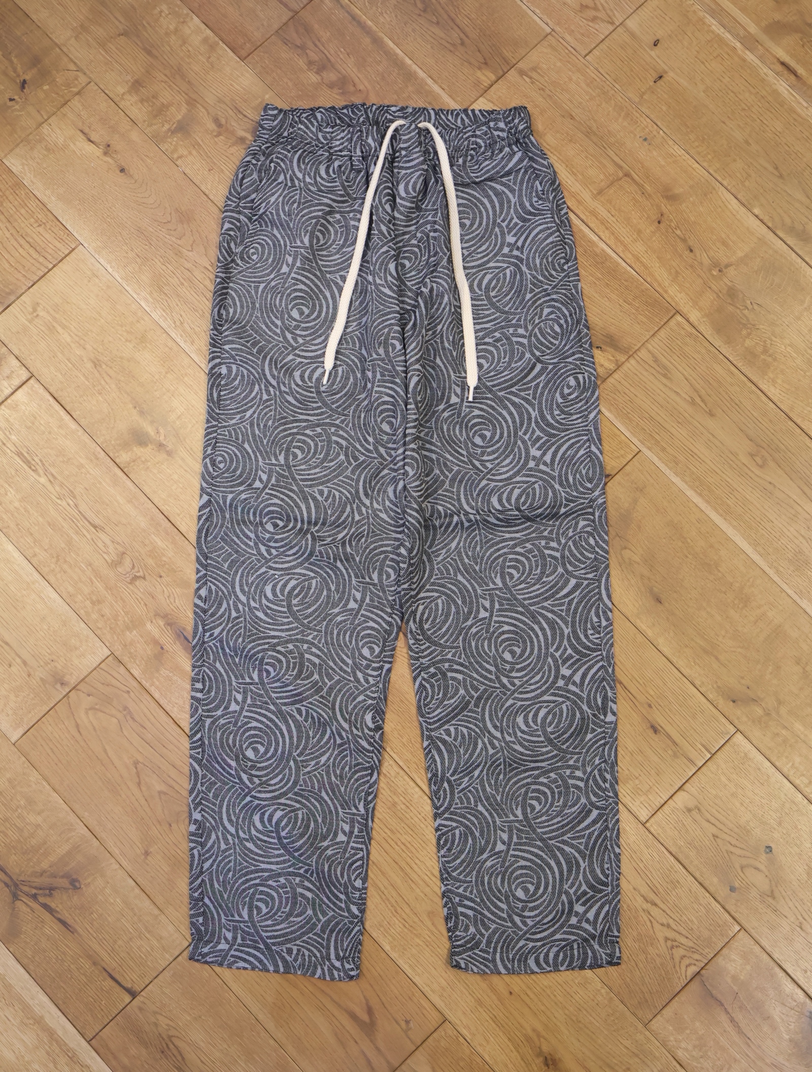 CALEE　　「SPIRAL JACQUARD CHAMBRAY EASY TROUSERS 」　イージーパンツ