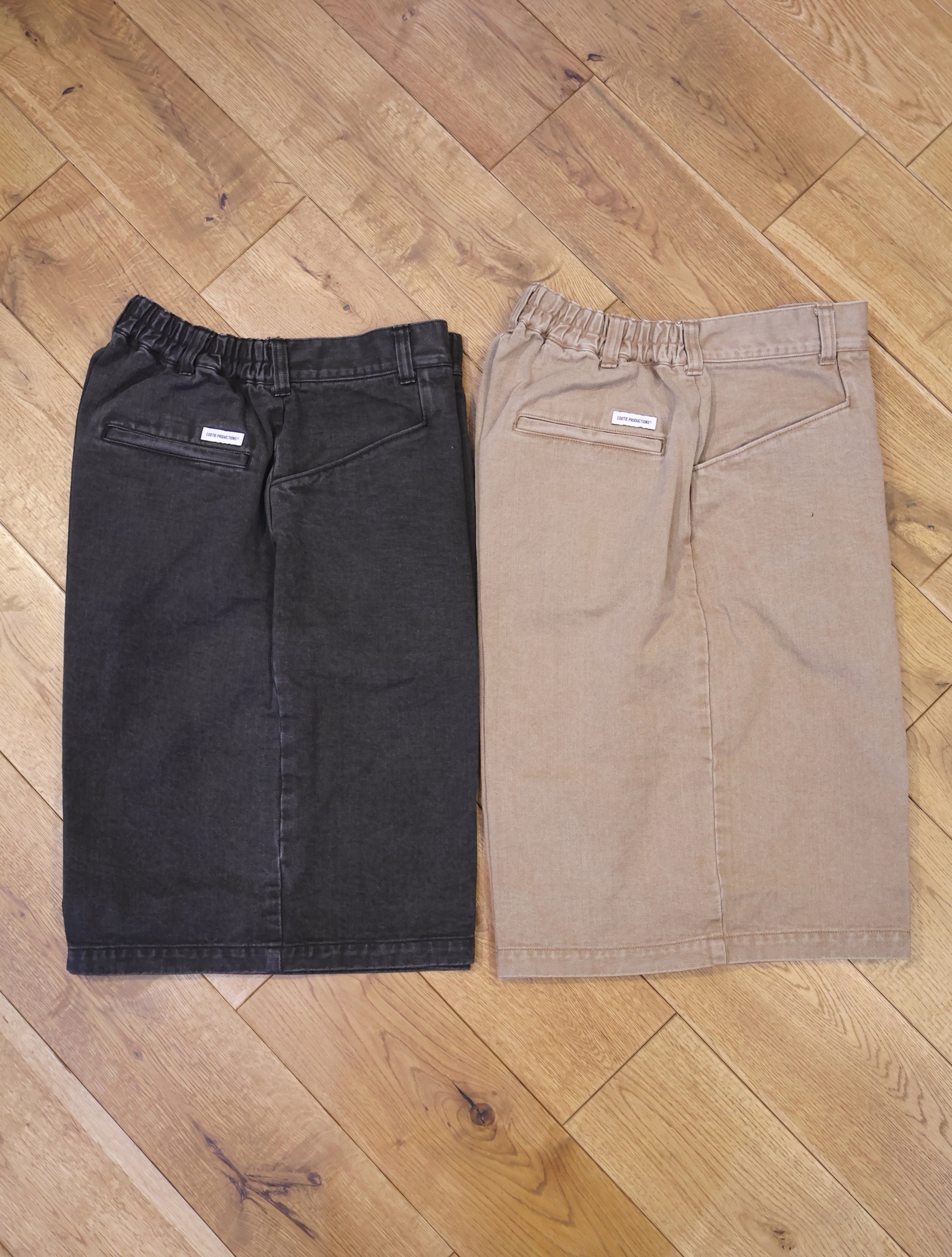 COOTIE　「Color Denim Easy Short Trousers」　デニム イージーショーツ