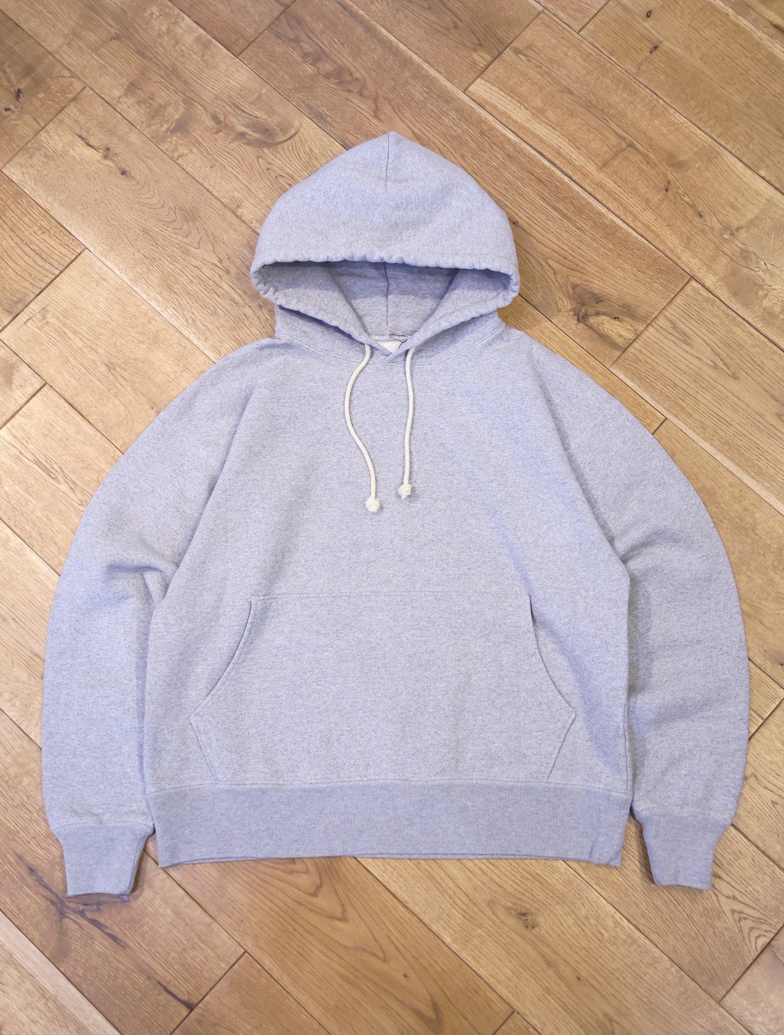 MASSES　  「SWEAT HOODED H.WASH」   ウォッシュ加工 プルオーバースウェットフーディー