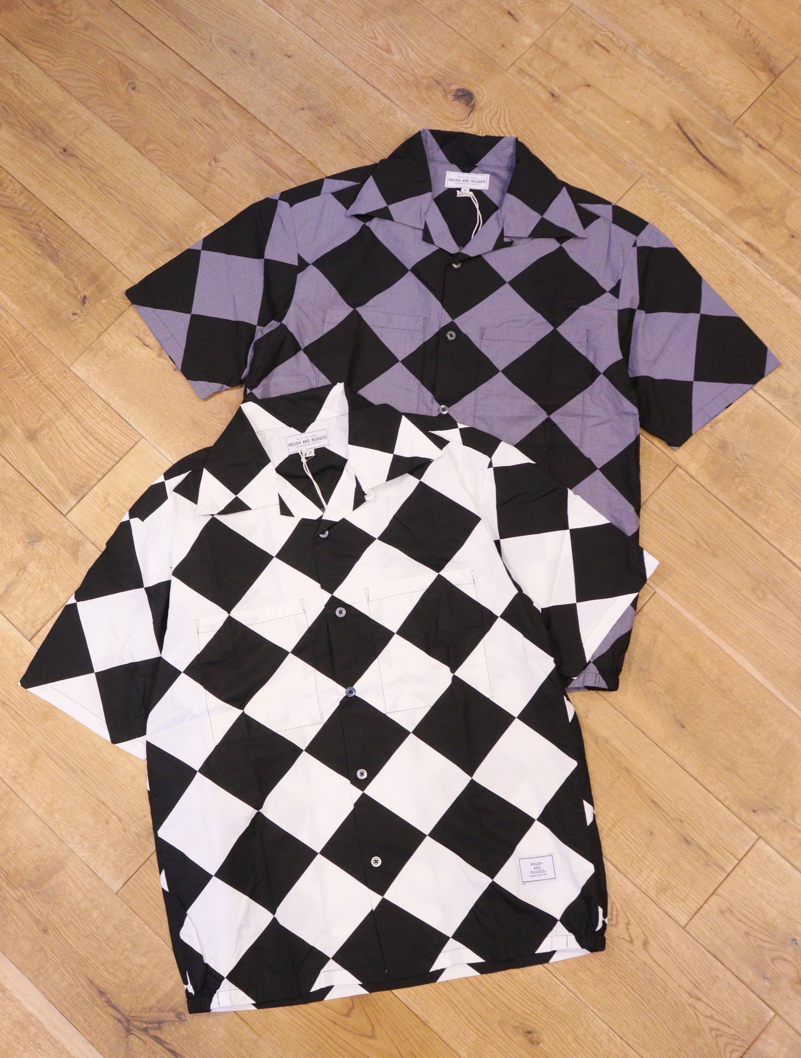 ROUGH AND RUGGED　　「BAHAMAS SS」　　オープンカラーシャツ