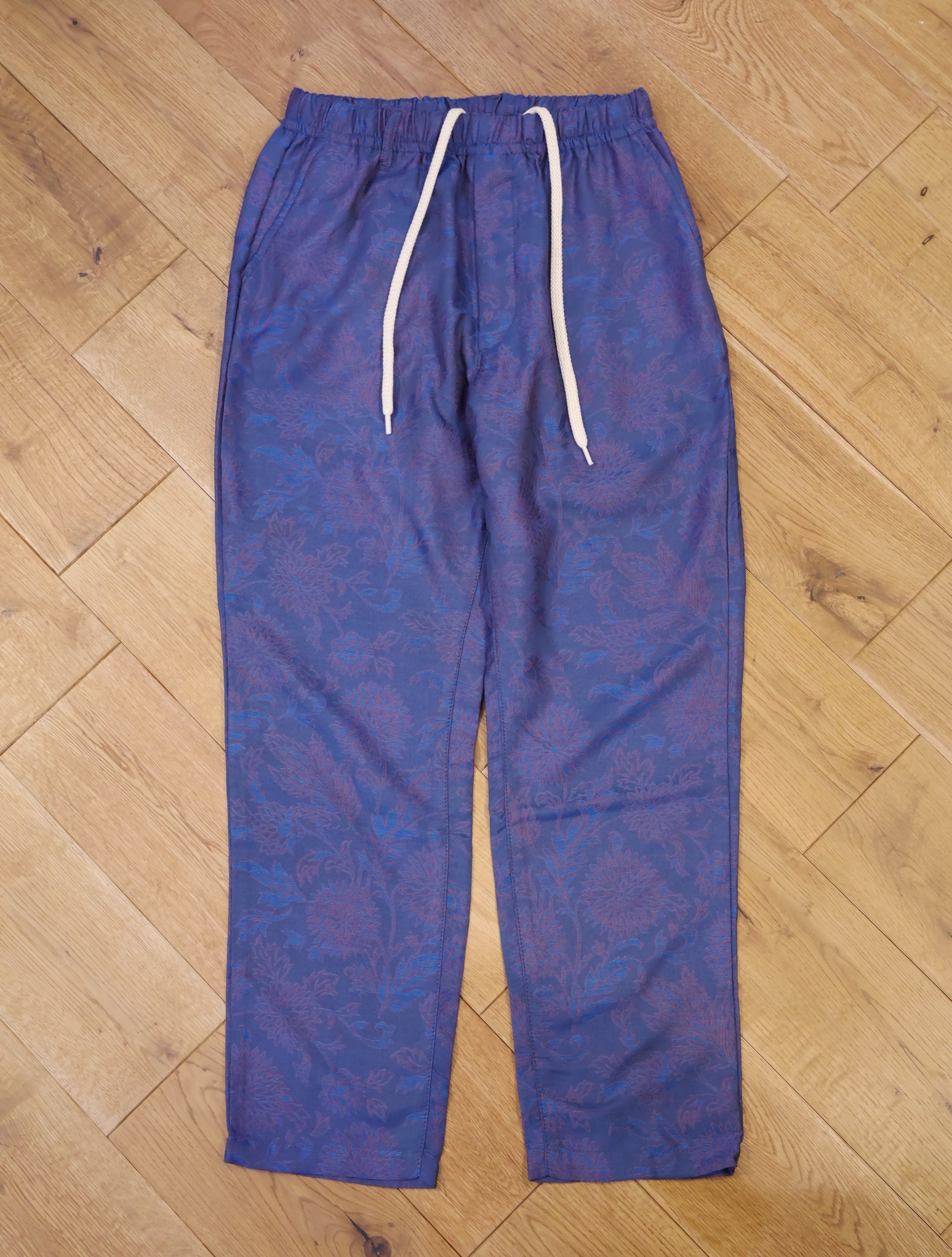 CALEE　　「FLOWER JACQUARD EASY TROUSERS」　イージーパンツ