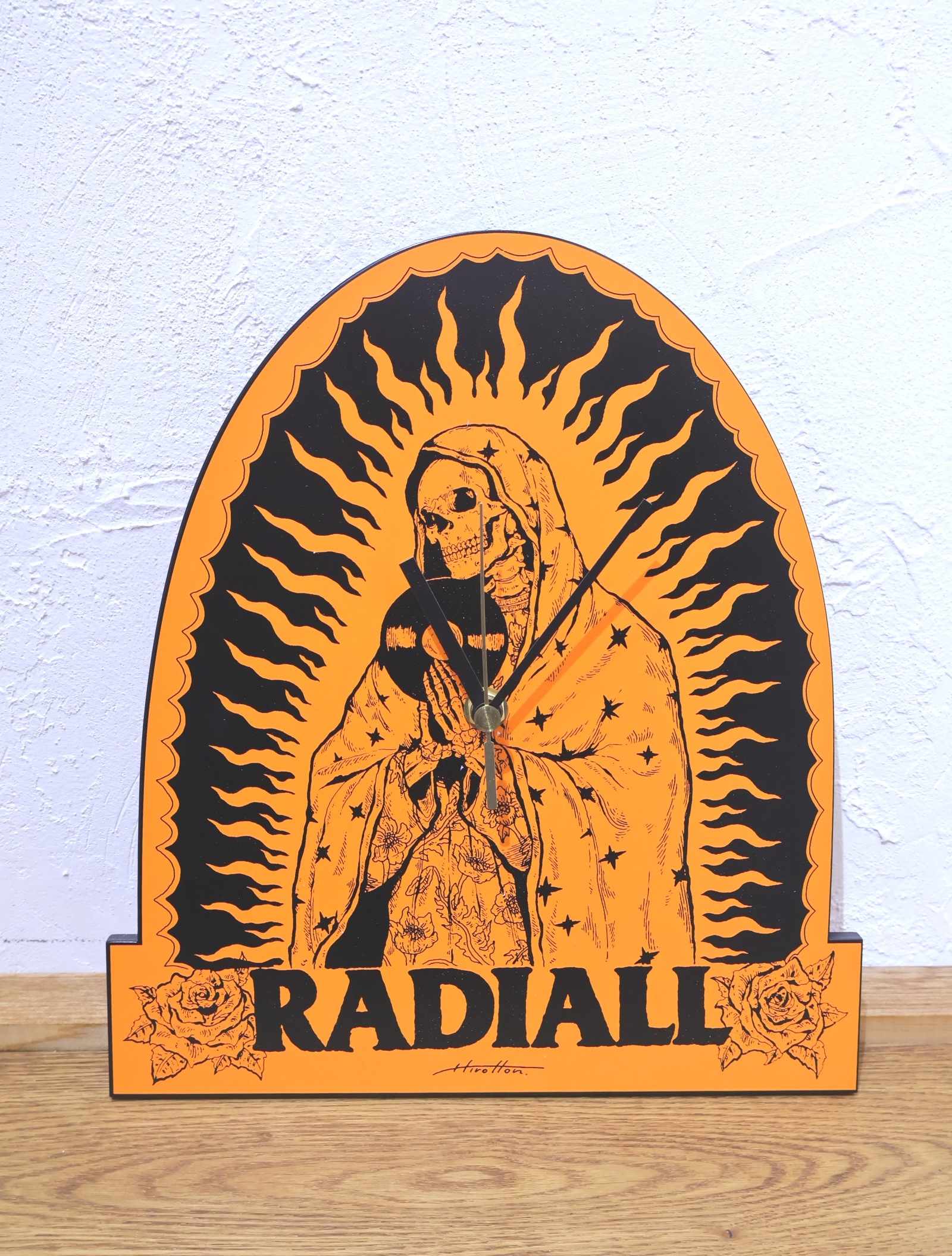 【NEW YEAR ITEM !!】RADIALL × HIROTTON　「GUIDANCE - WALL CLOCK」　ウォールクロック