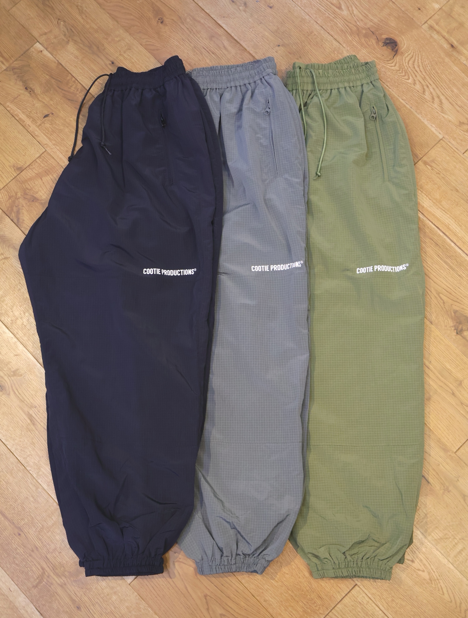 COOTIE　「Nylon Ripstop Training Pants」　 ナイロントレーニングパンツ