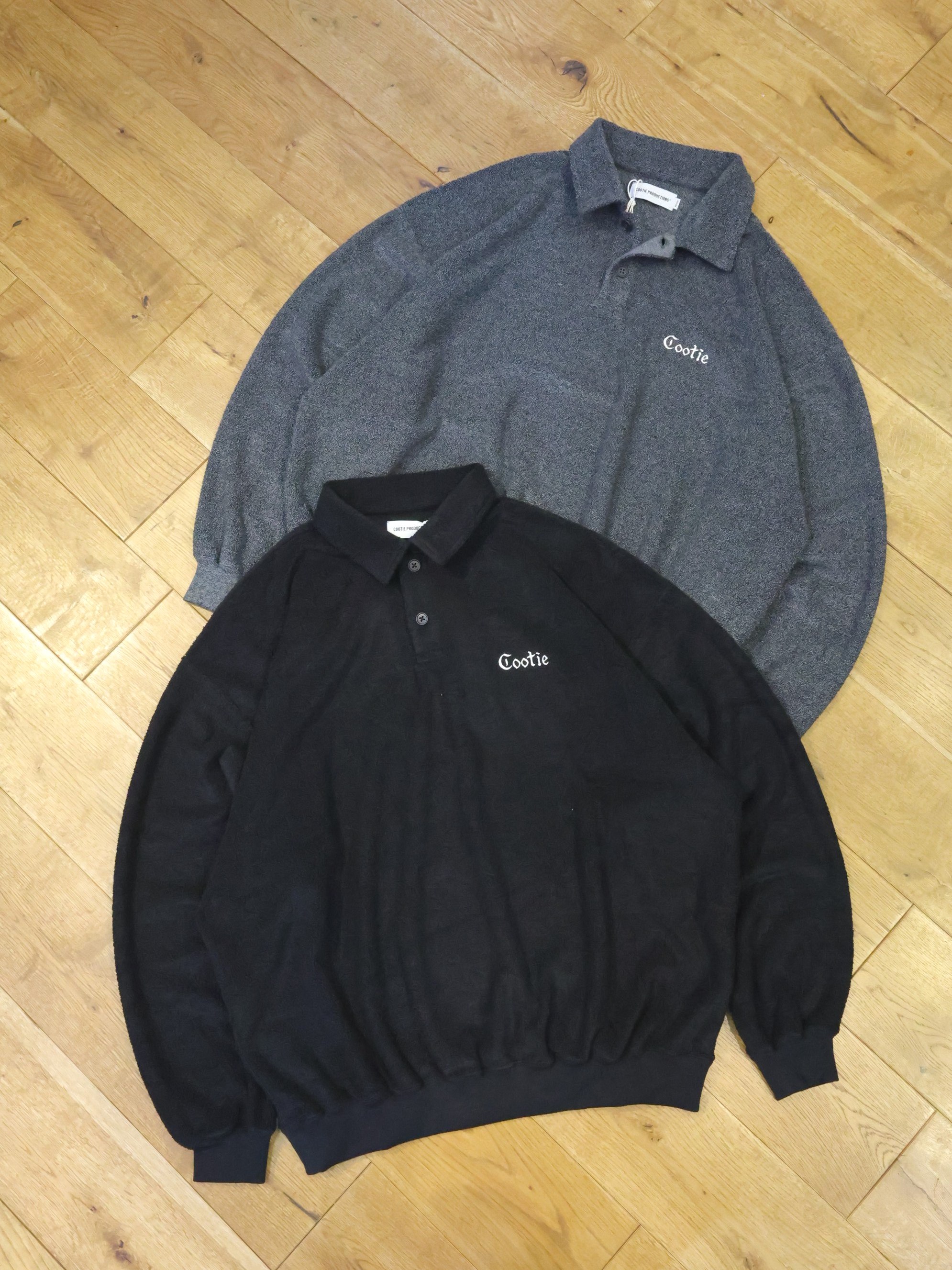 COOTIE　「T/C Heavy Pile Polo Pullover」　 T/C ヘビーパイル ポロシャツ