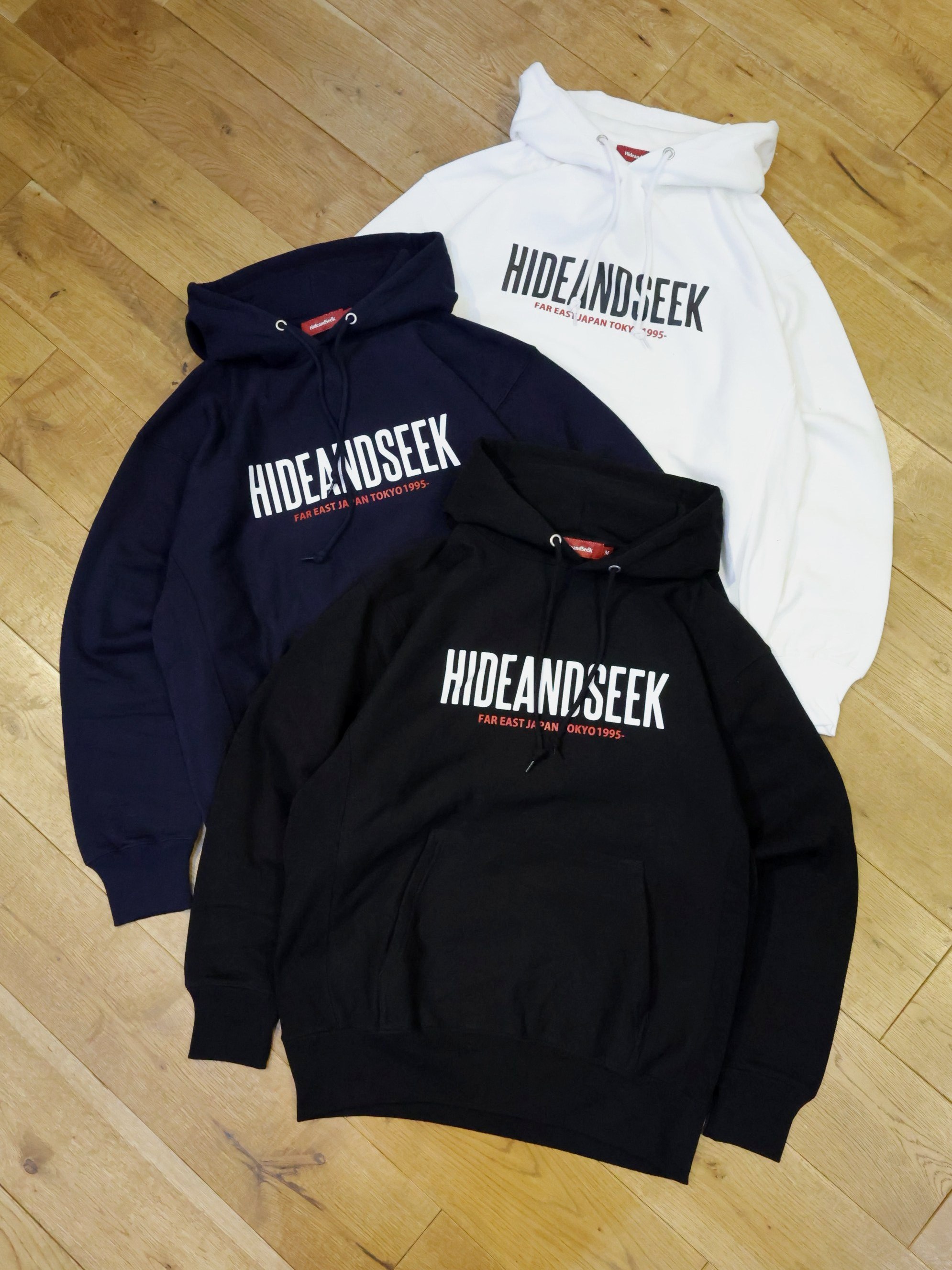 Hide and Seek　「2Tone Hooded Sweat Shirt（26AW）」　プルオーバー スウェットフーディー