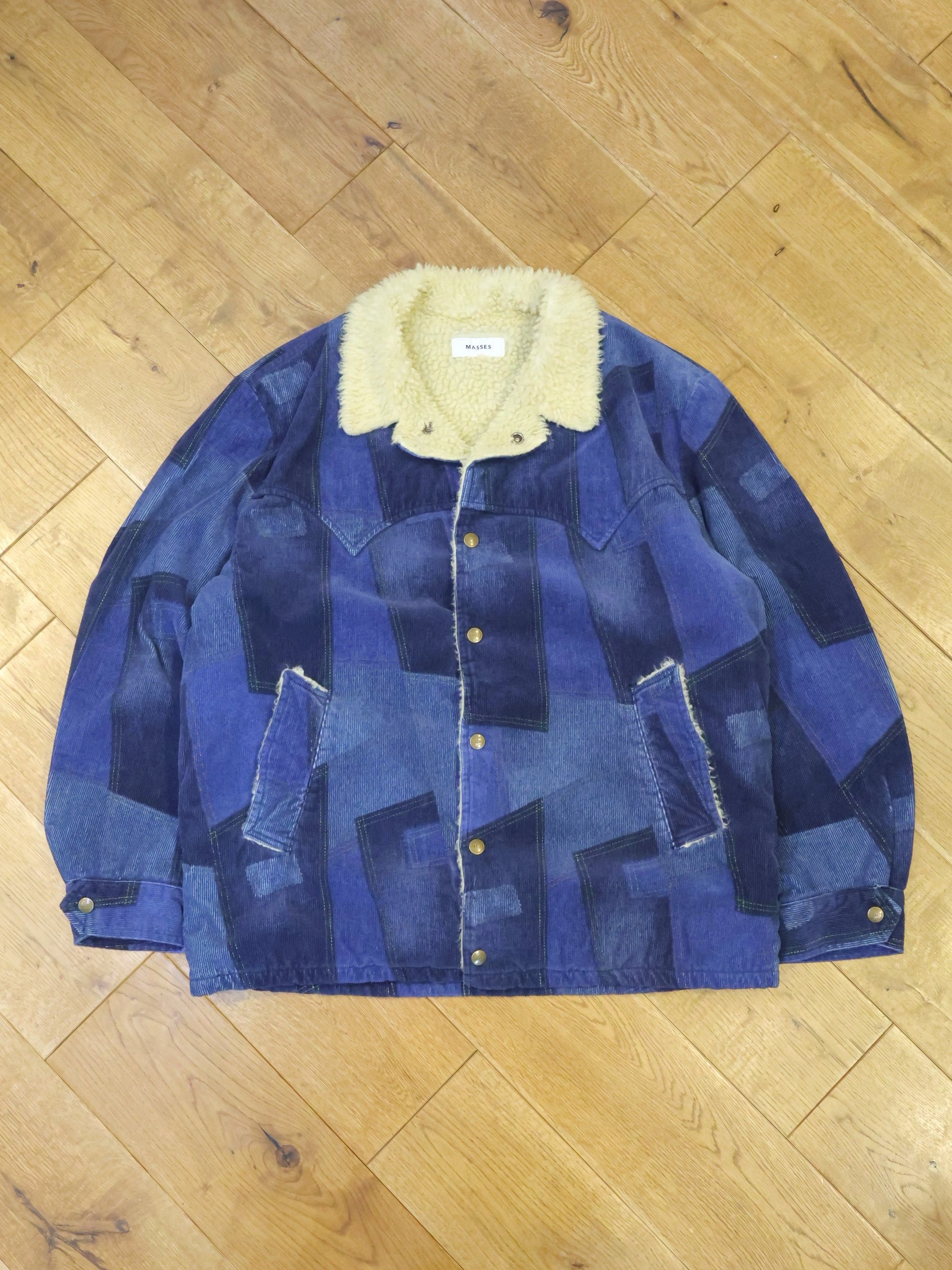 MASSES　　「RANCH JKT PW」　コーデュロイ ボアランチコート