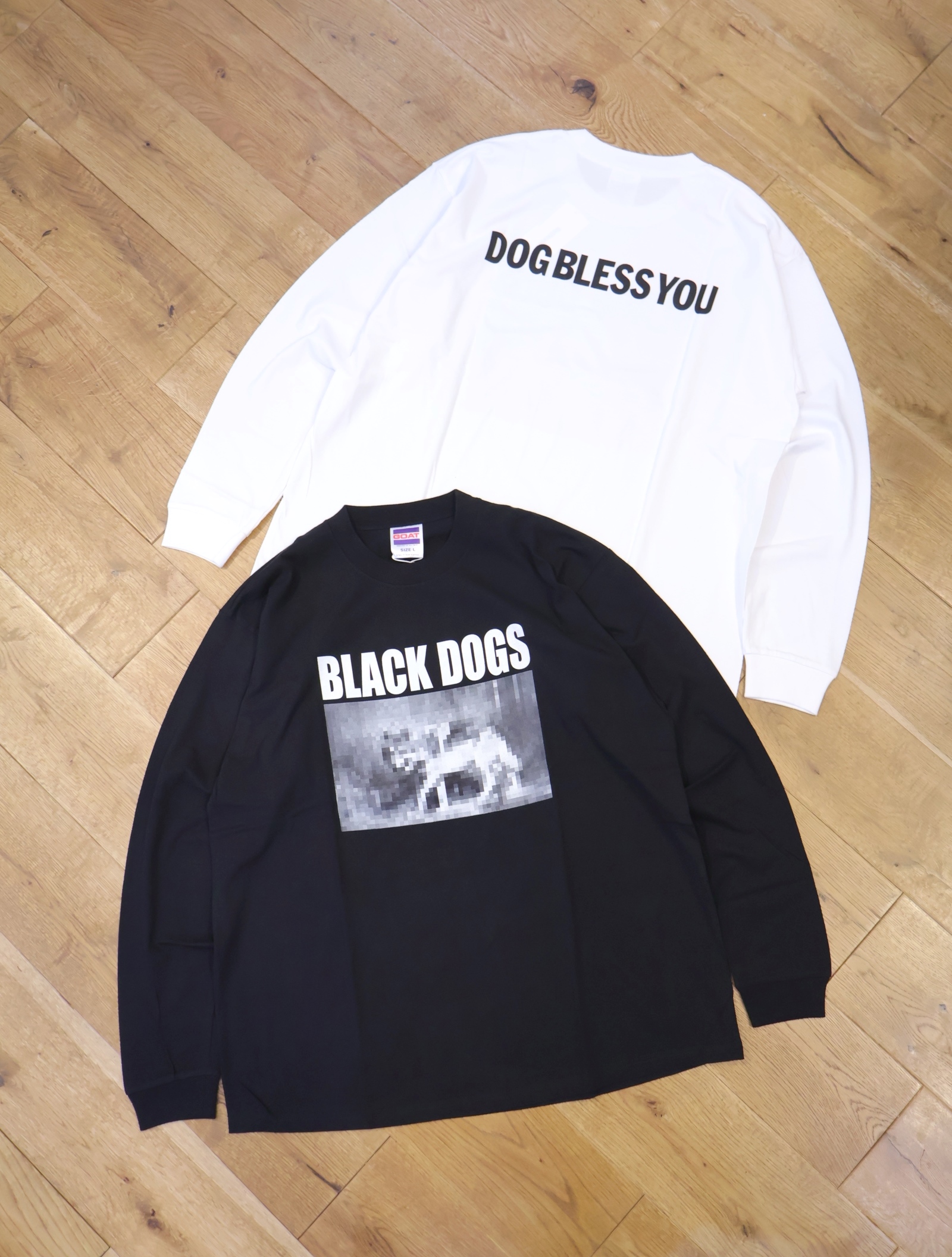 ROTTWEILER 　 「RW PHOTO LS TEE」  プリントロングスリーブティーシャツ