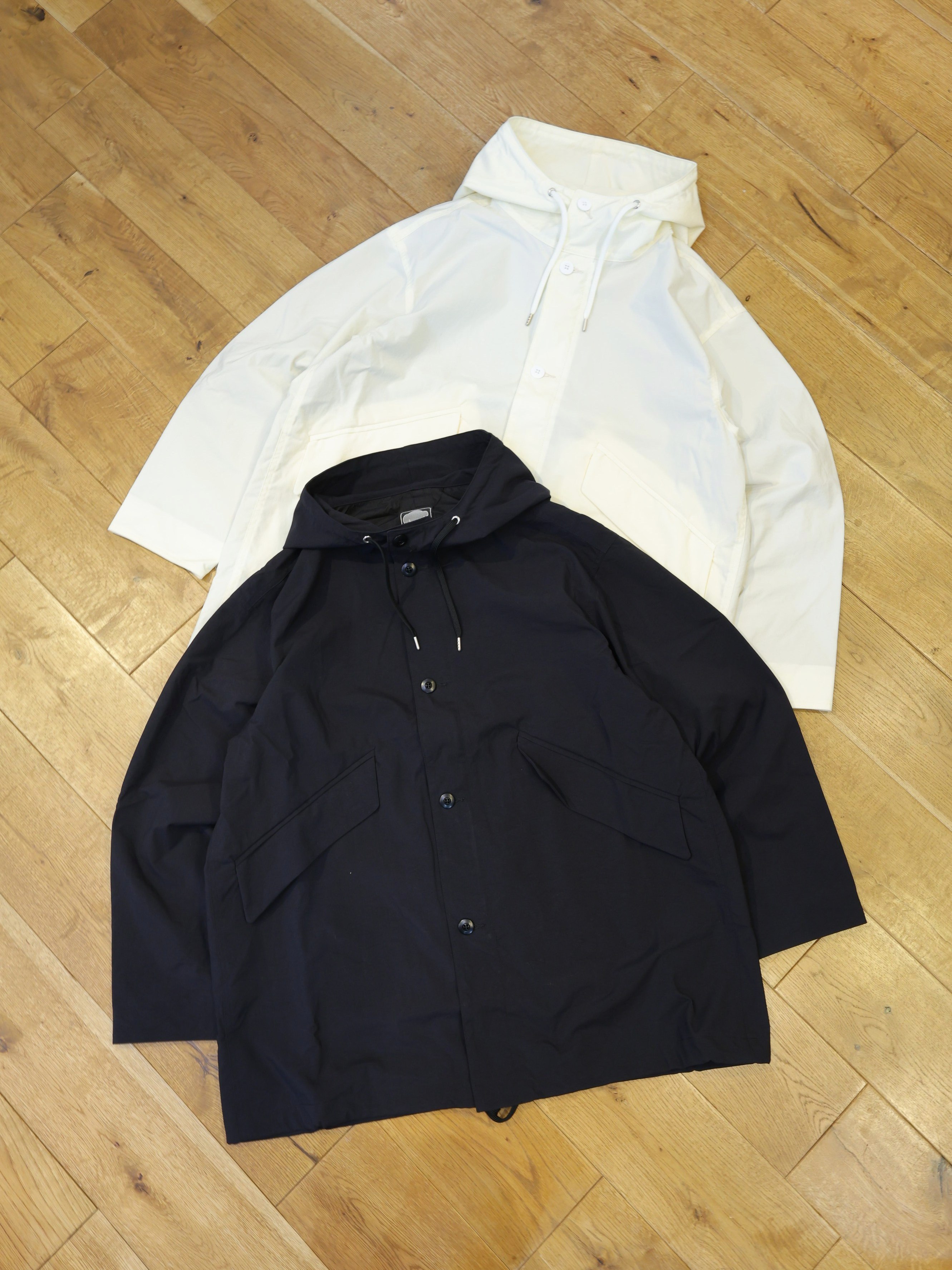 【Exclusive Item !!】CALEE　「NYLON OX HOODED MODS COAT」　ナイロン モッズコート