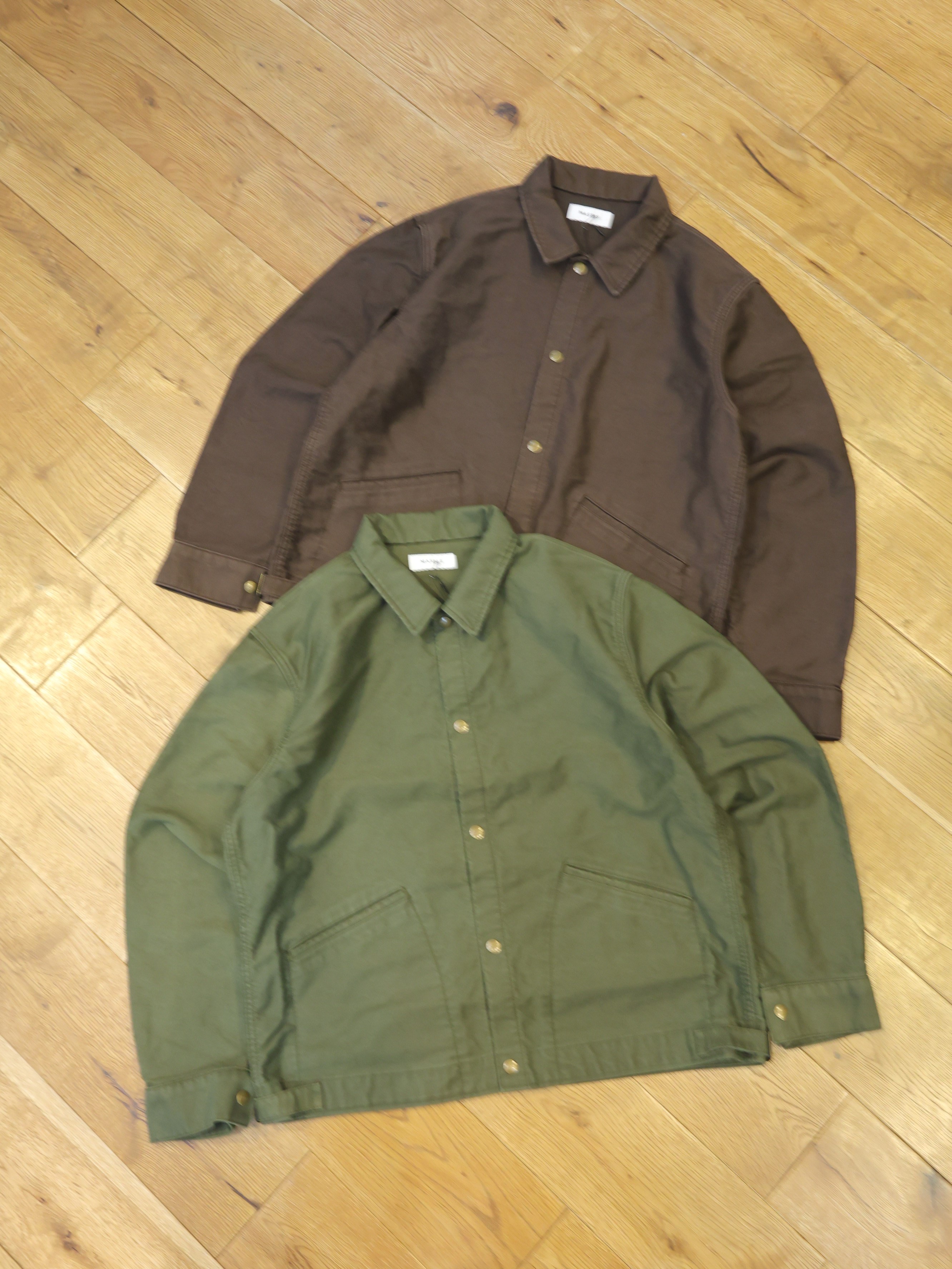 MASSES　　「MOLESKIN SNAP JKT」　モールスキン ワークジャケット