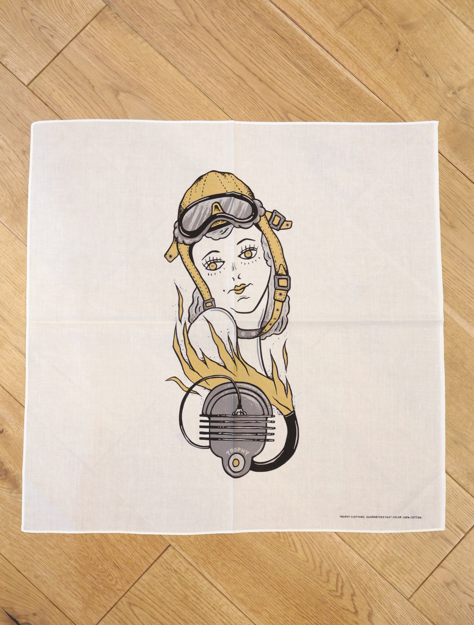 TROPHY CLOTHING　　「Oily Girl Bandana」　　バンダナ
