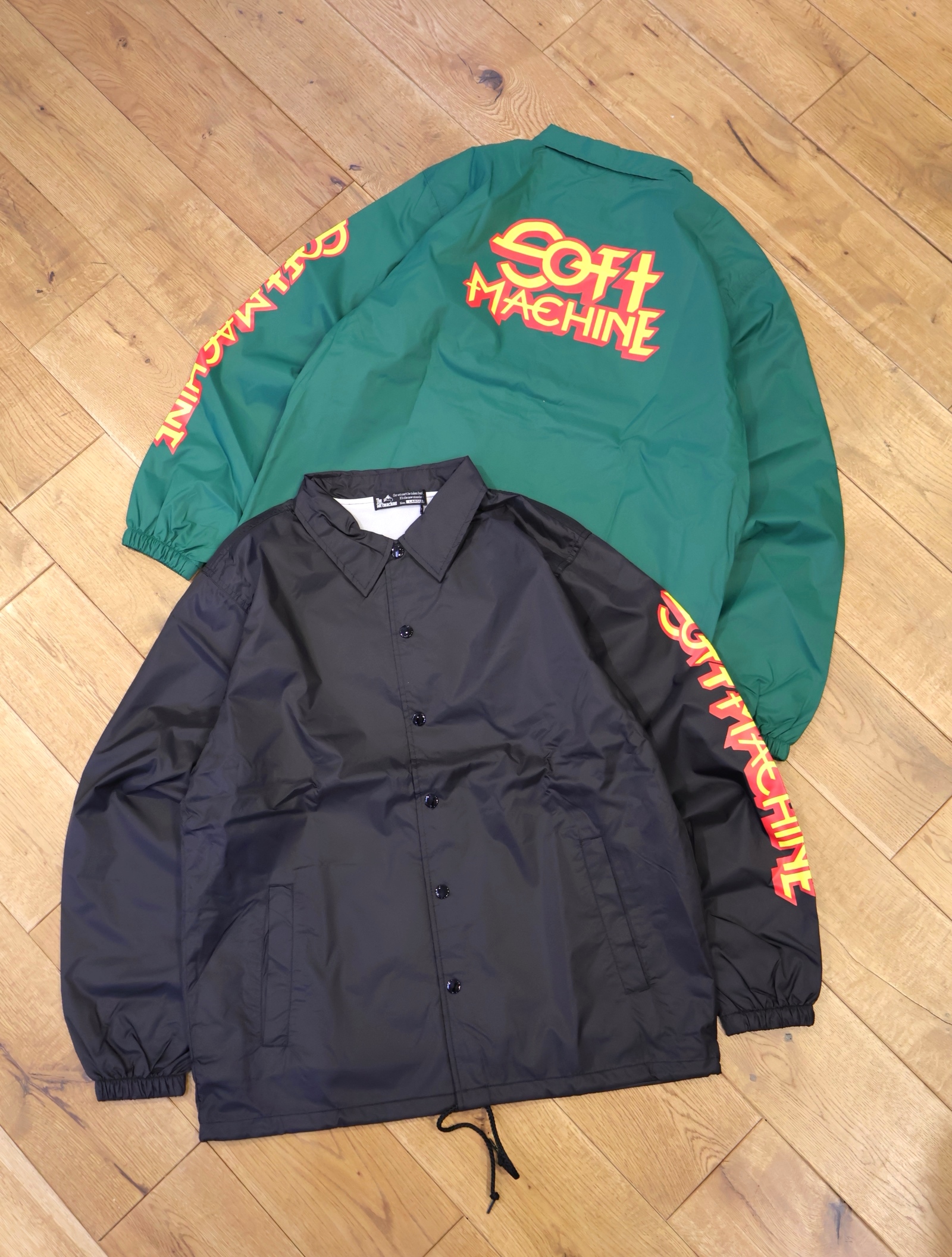 SOFTMACHINE　　「MADMAN JK」　ナイロンコーチジャケット