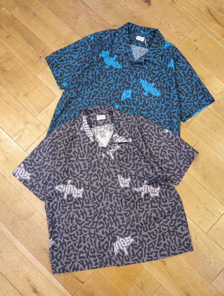 Chaos Fishing Club　「Fish Shadow Shirt S/S」　オープンカラーシャツ