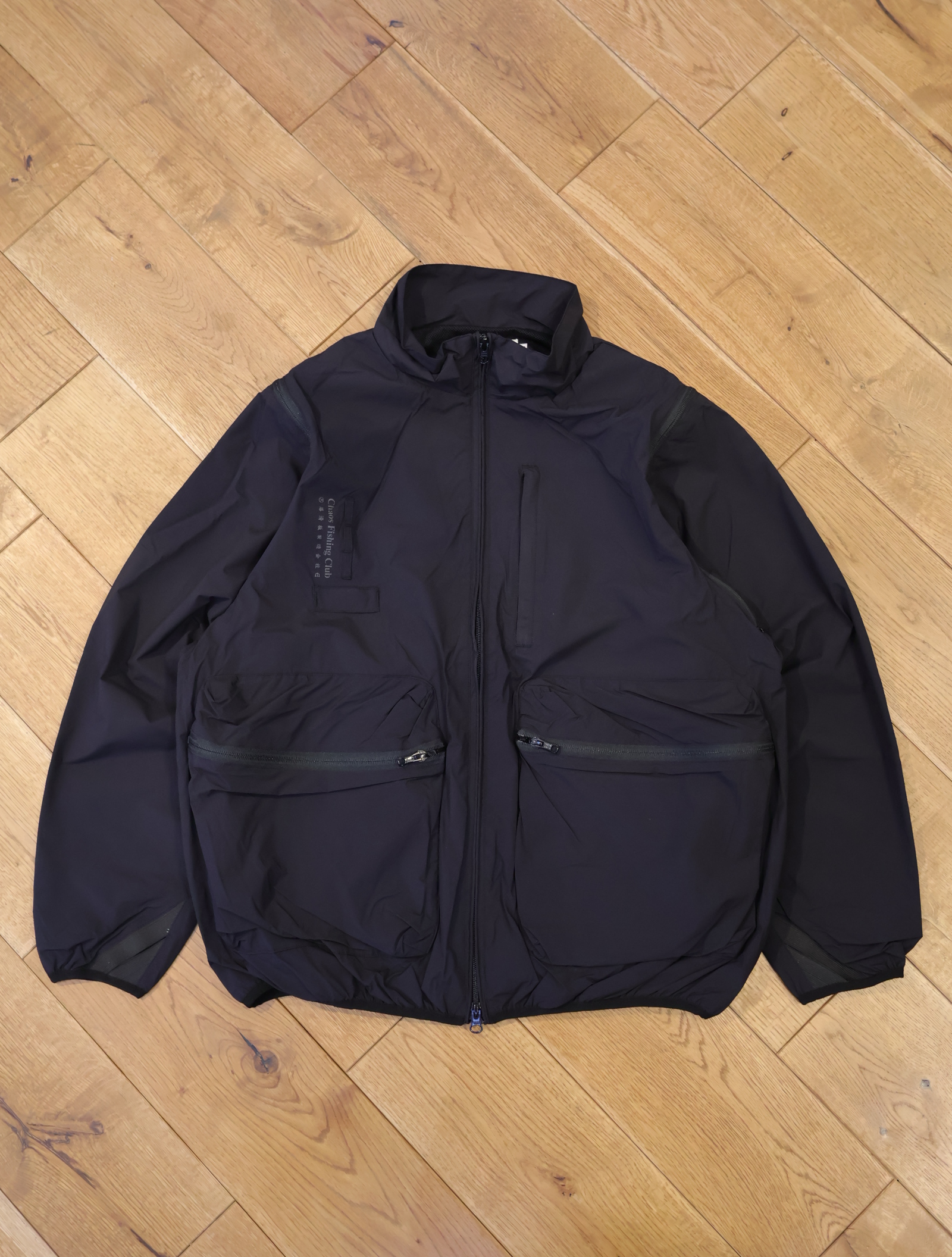 EVISEN × Chaos Fishing Club　　「SNAG JACKET」　　2WAY パッカブルトラックジャケット