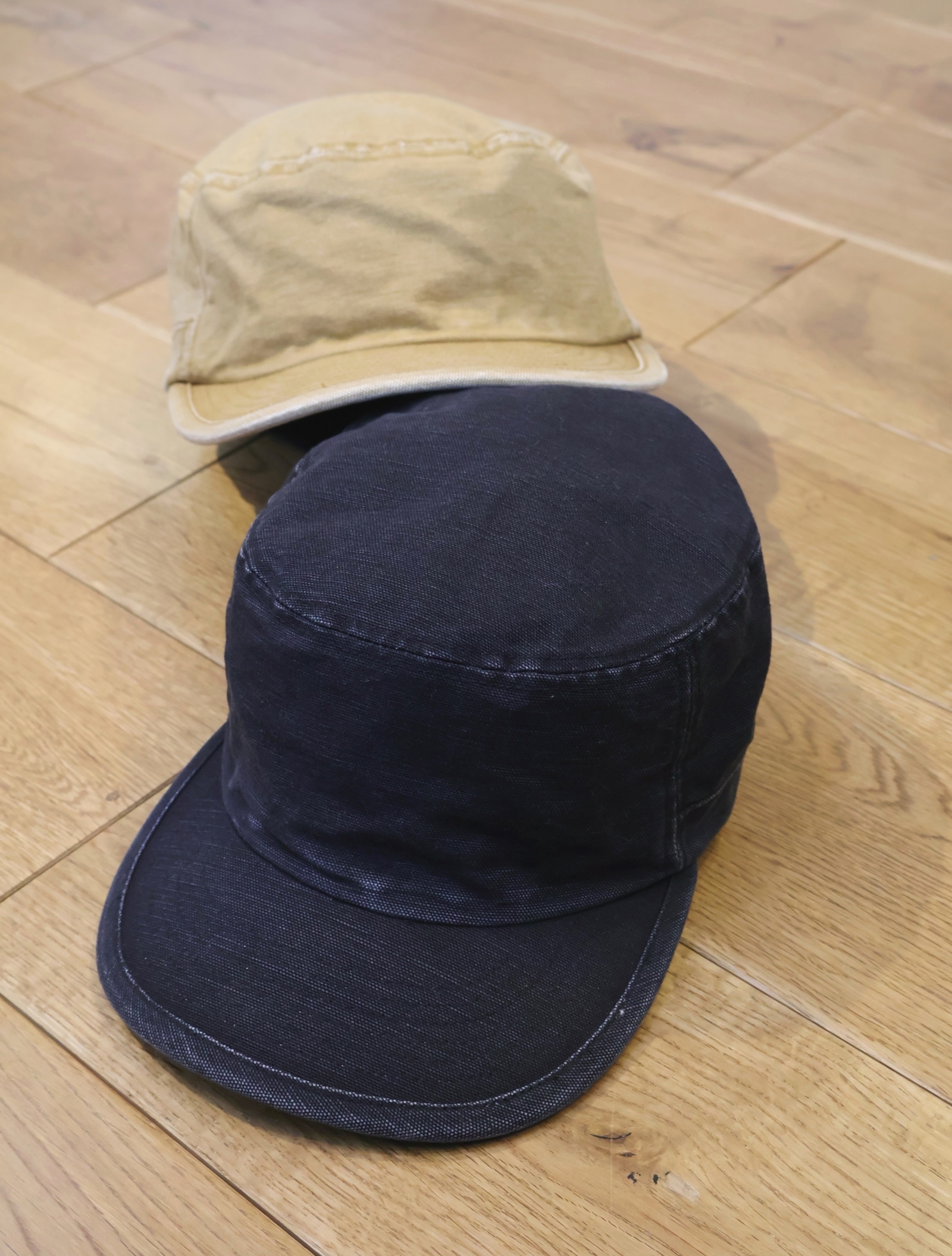 MASSES　　「WORK CAP DUCK」　ウォッシュ加工 ダックワークキャップ