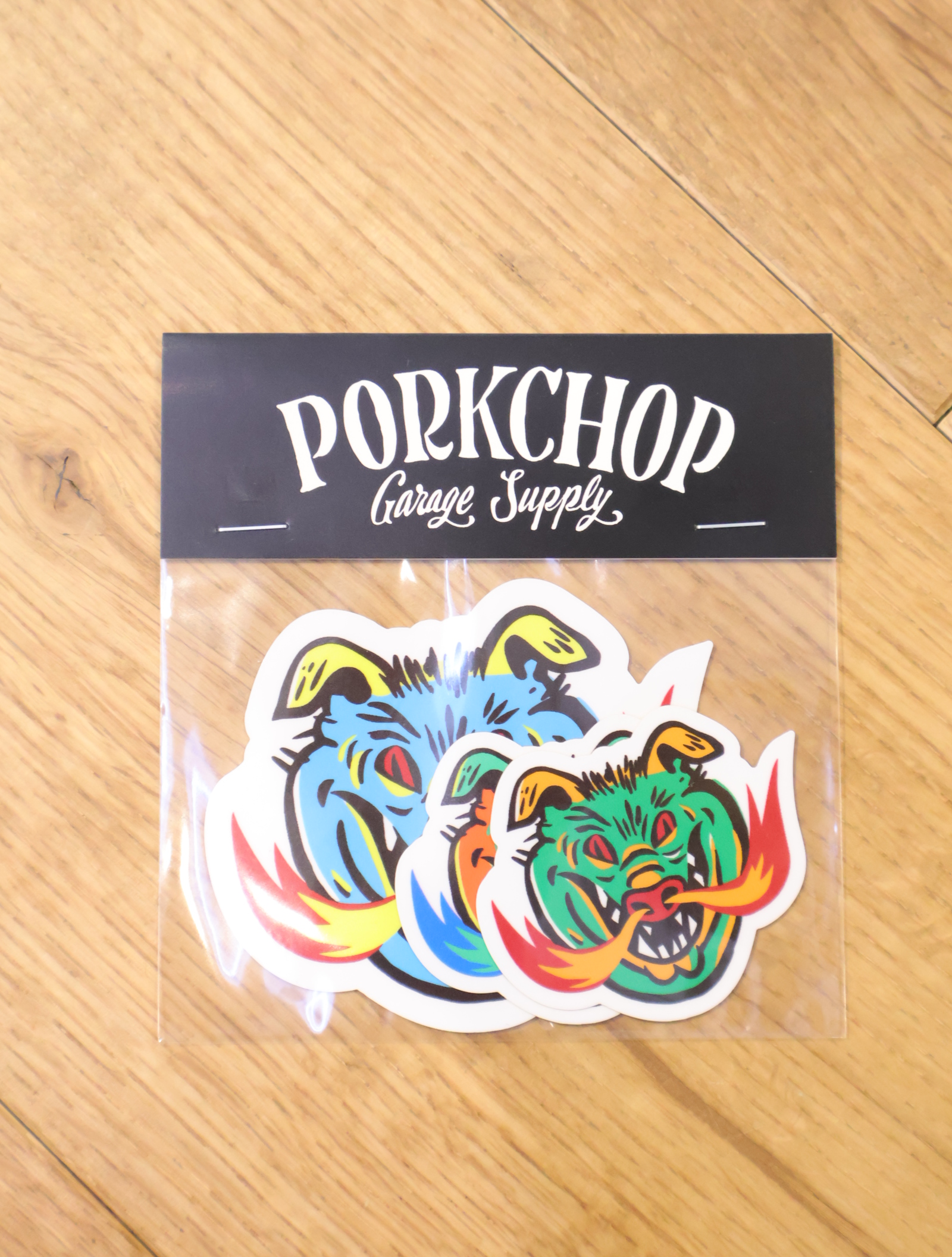 PORKCHOP GARAGE SUPPLY 　　　「MASA SCULP STICKER SET A」 　ステッカーセット