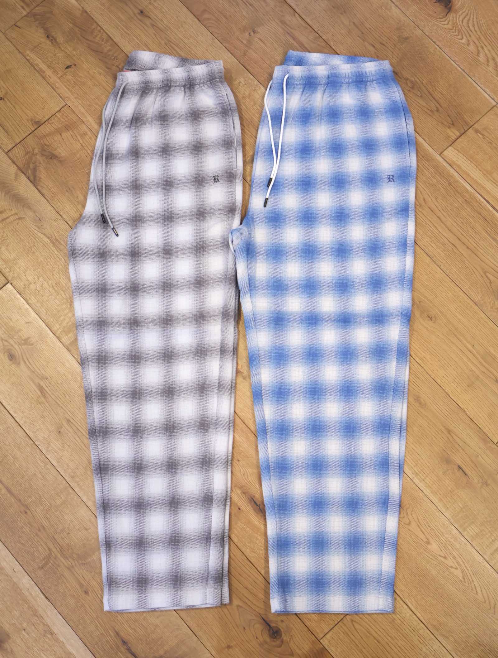RADIALL　   「EL CAMINO - STRAIGHT FIT EASY PANTS」　オンブレーチェック イージーパンツ