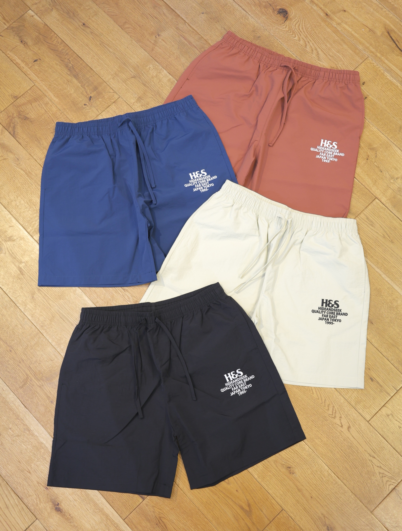 Hide and Seek　「Nylon Easy Short」　ナイロン イージーショーツ