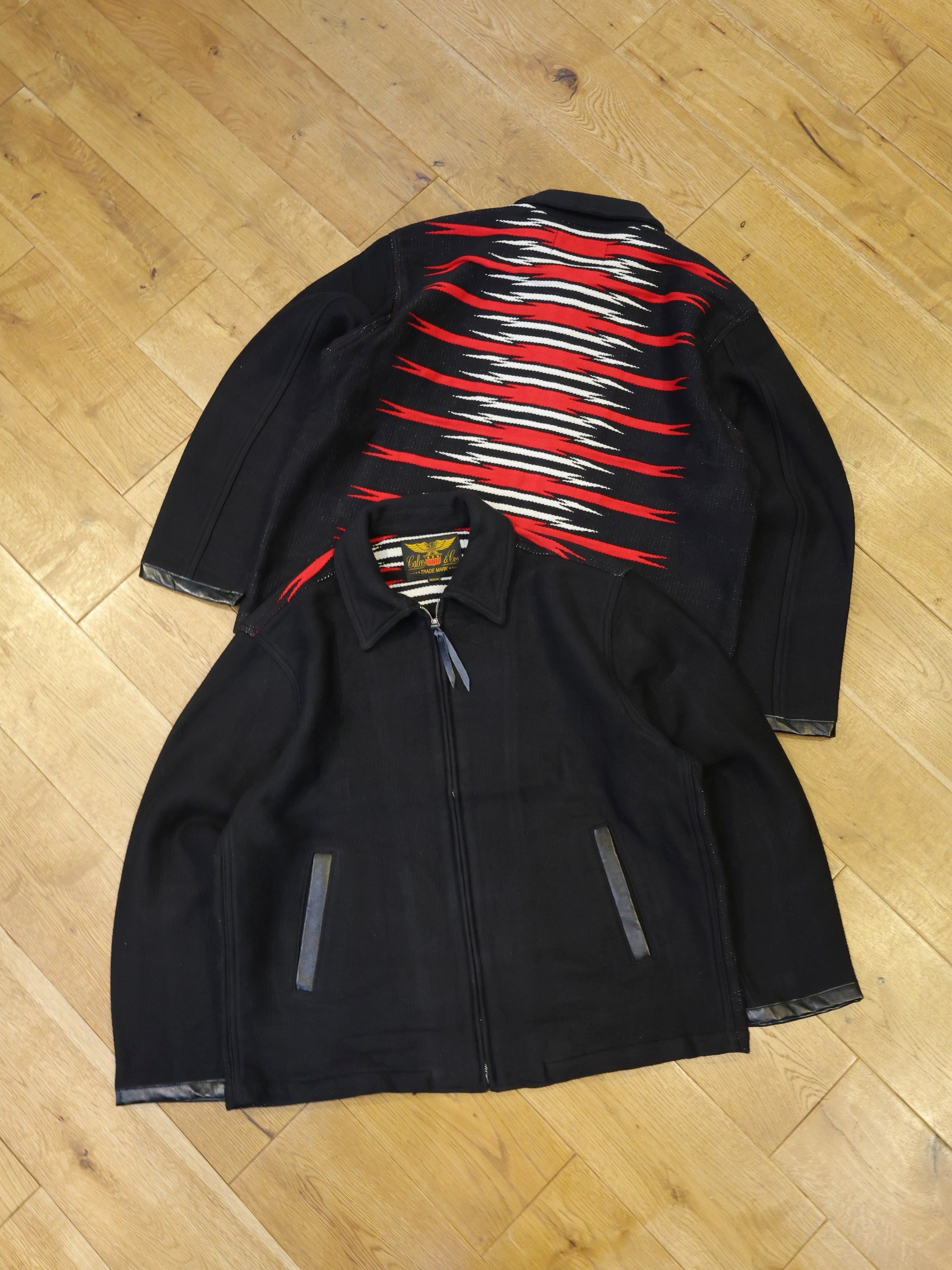 CALEE　「NATIVE BLANKET SWINGTOP」　ジャガード スウィングトップ