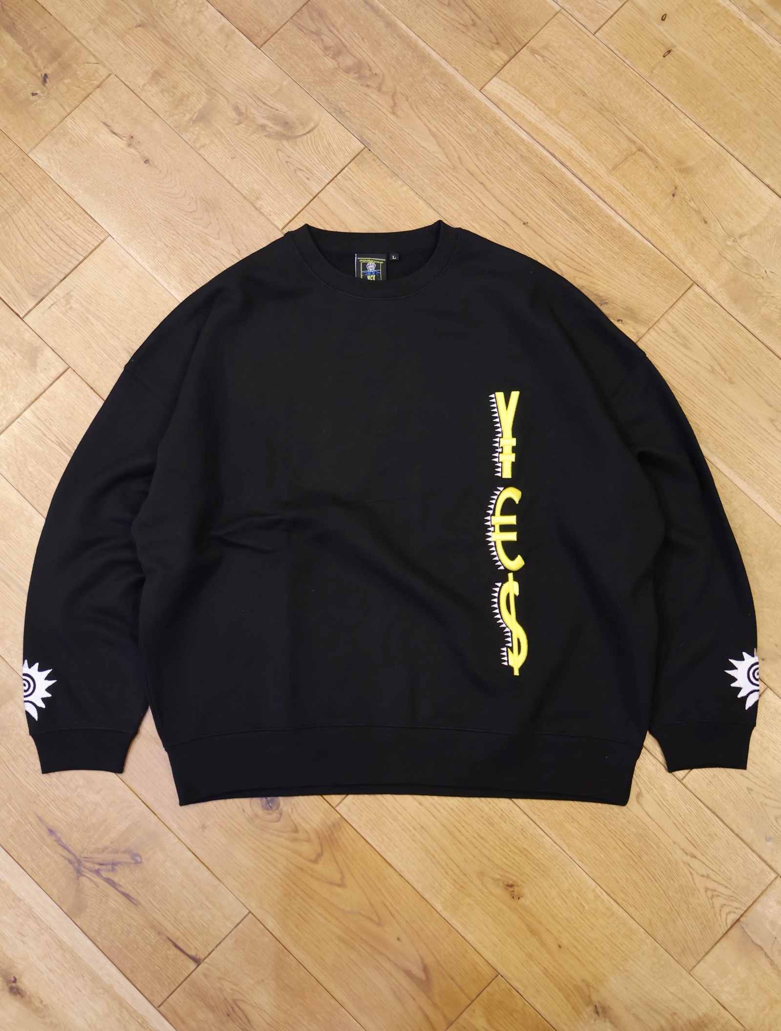 FOREVER YES 　「LOGO CREW NECK」　クルーネックスウェット