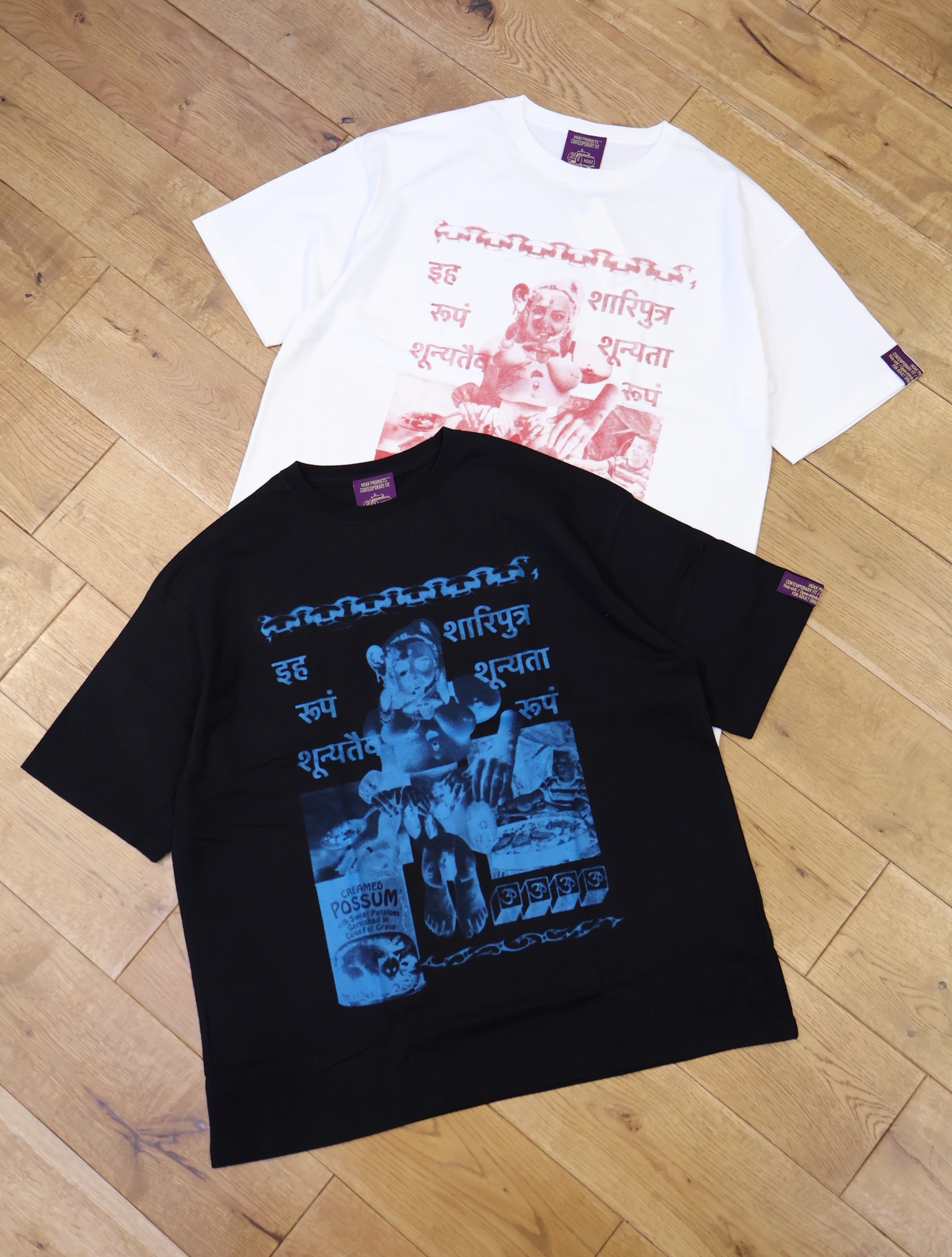 HOAX PRODUCTS 　「Voidness Tee」　プリントティーシャツ