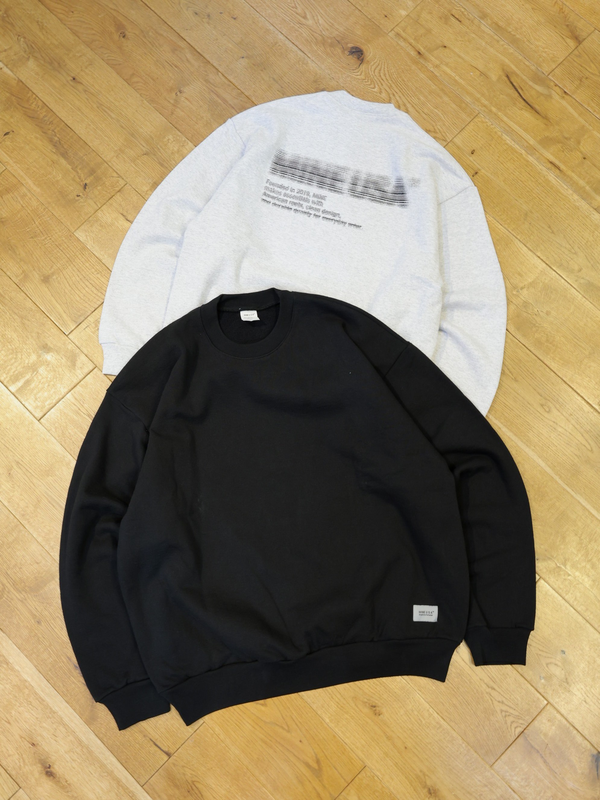 MINE 「Identity B.P. Crew Sweat」　クルーネックスウェット