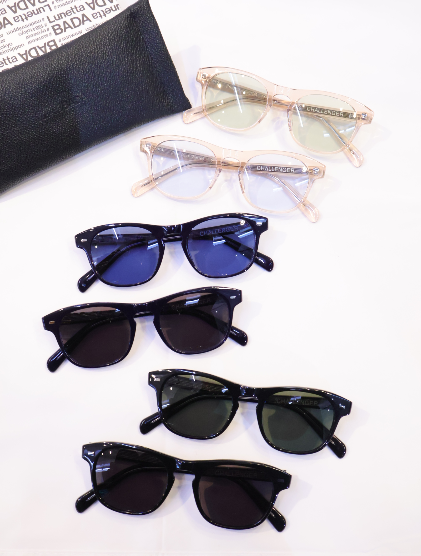 CHALLENGER × Lunetta BADA 　「SUNGLASSES MODIFIED NO.7」　サングラス