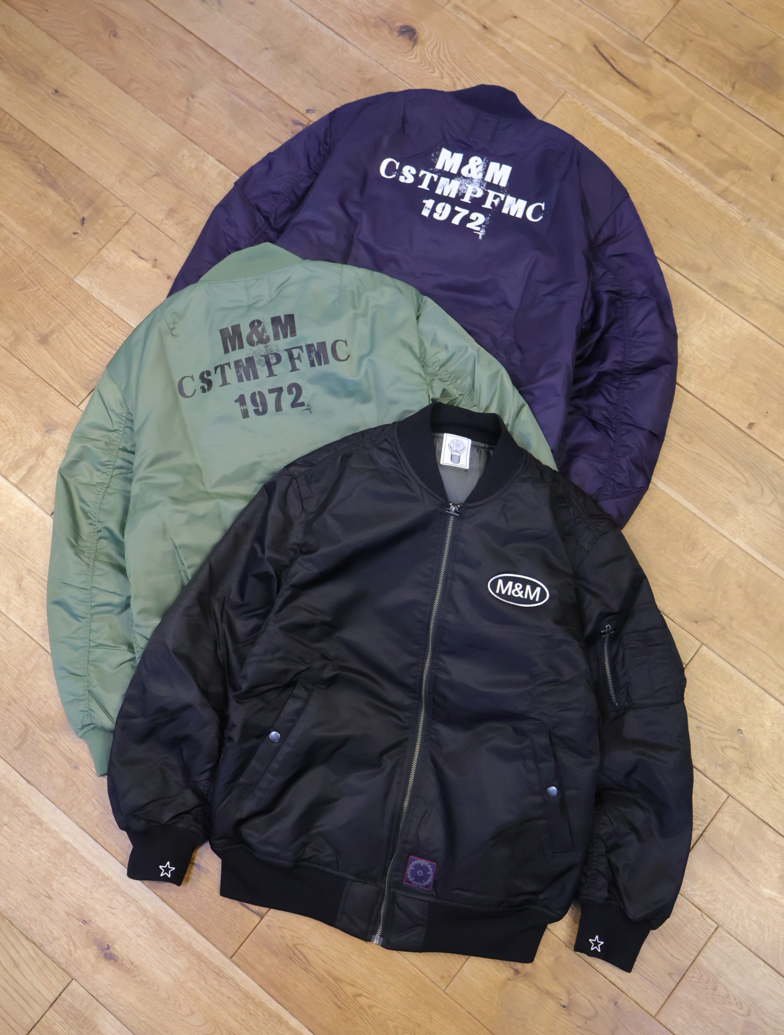 M&M CUSTOM PERFORMANCE  　「Fright Jacket」　MA-1 フライトジャケット