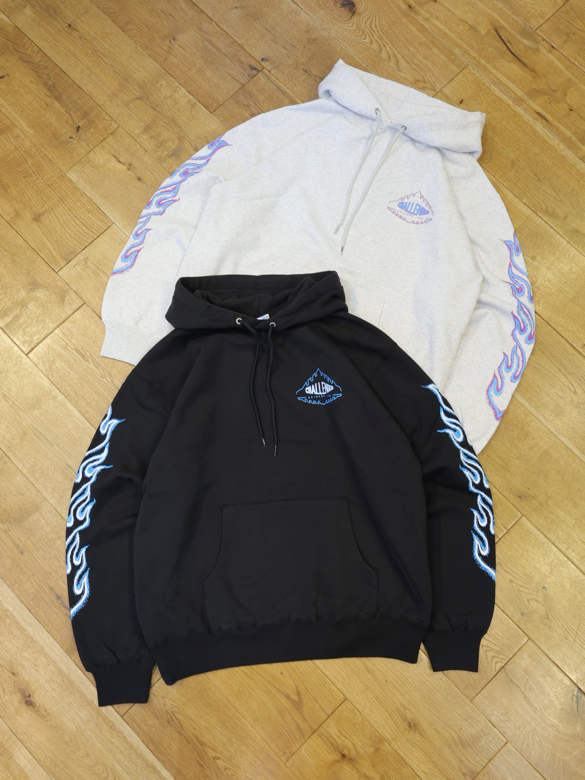 CHALLENGER　「FLAME HOODIE」　スウェットプルオーバーフーディー