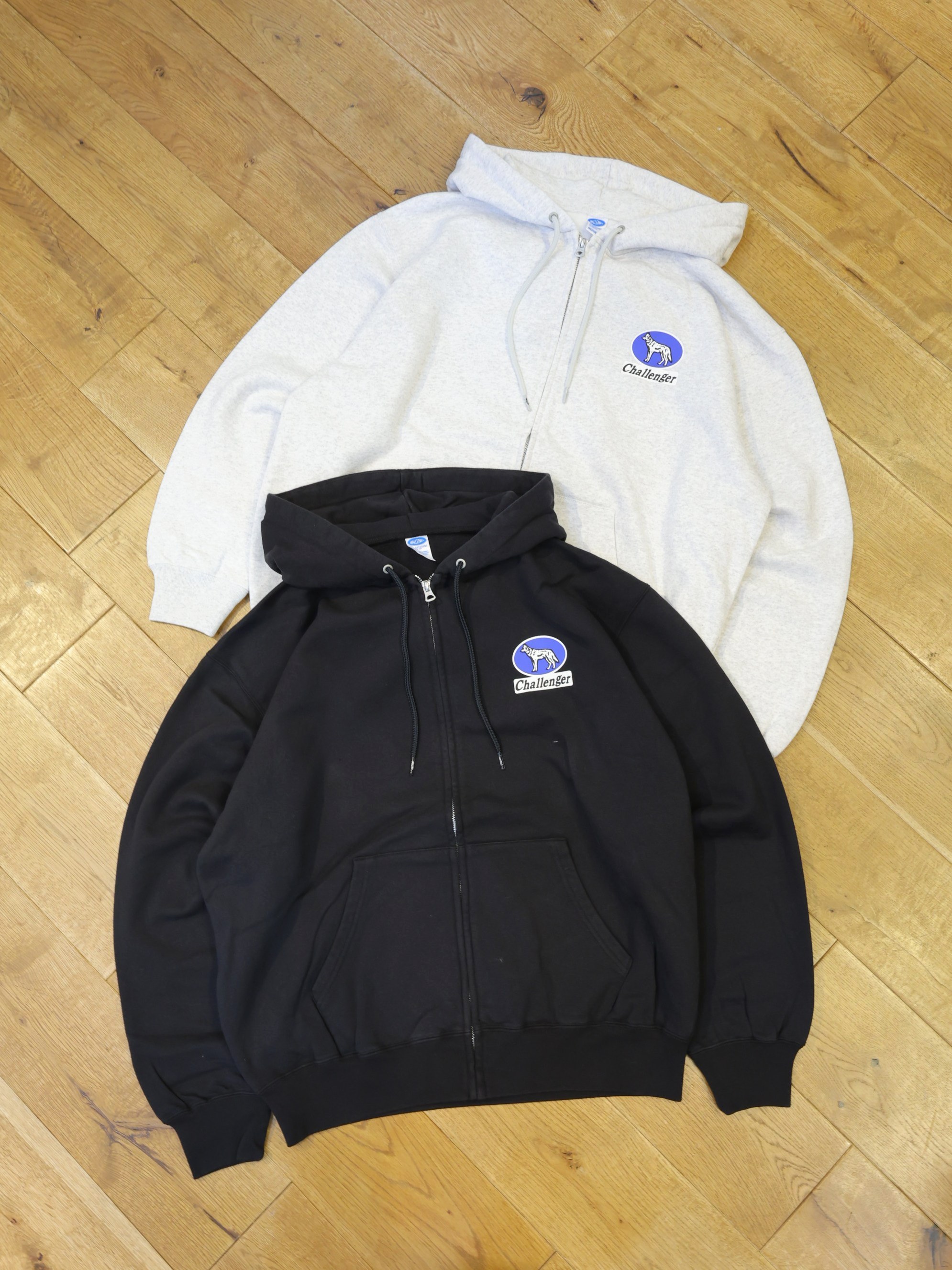 CHALLENGER　「WOLF ZIP HOODIE」　ジップアップスウェットフーディー