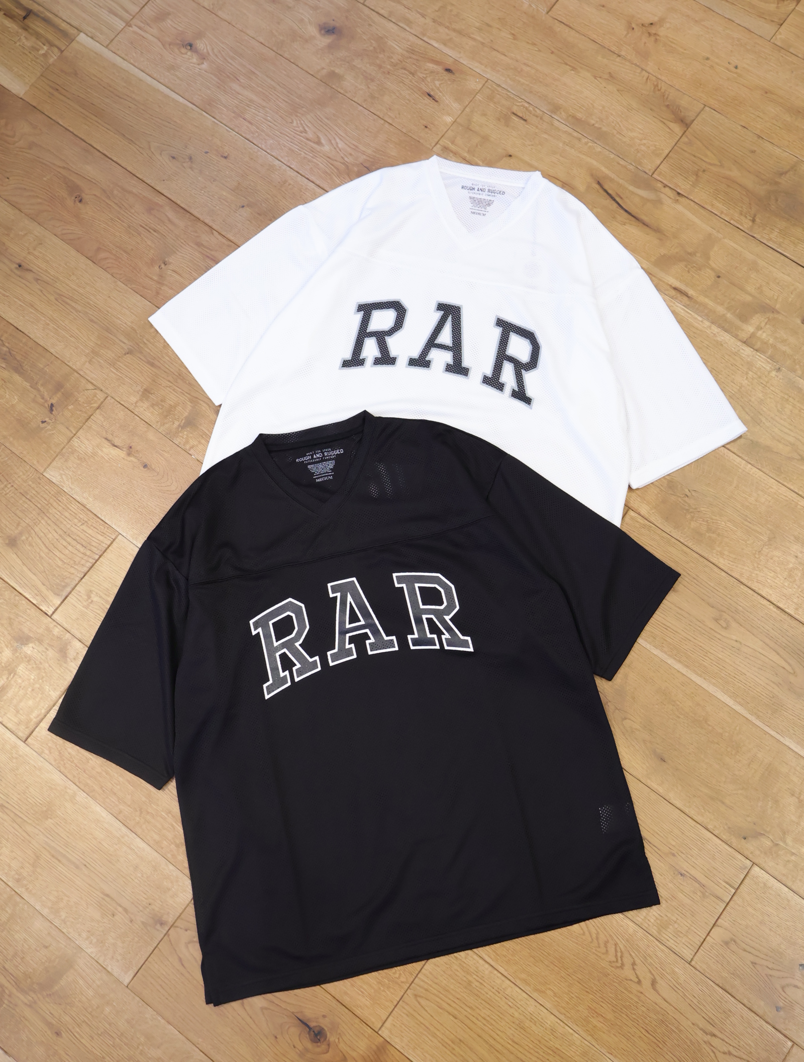 ROUGH AND RUGGED 「TRONT」　ダブルメッシュ ホッケーティーシャツ