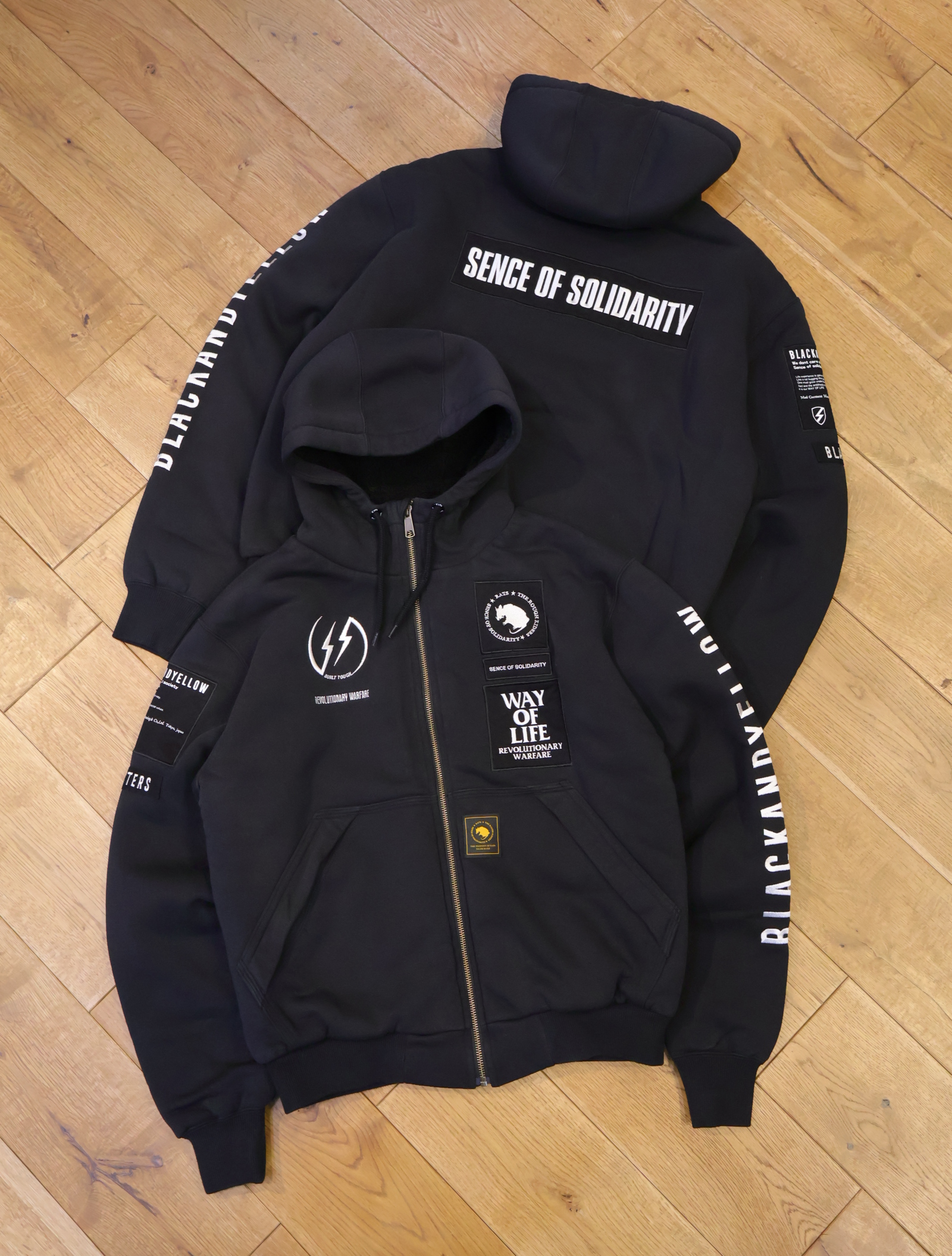 【NEW YEAR ITEM !!】RATS　「BOA HOODIE」　 パデッド ボアフーディージャケット