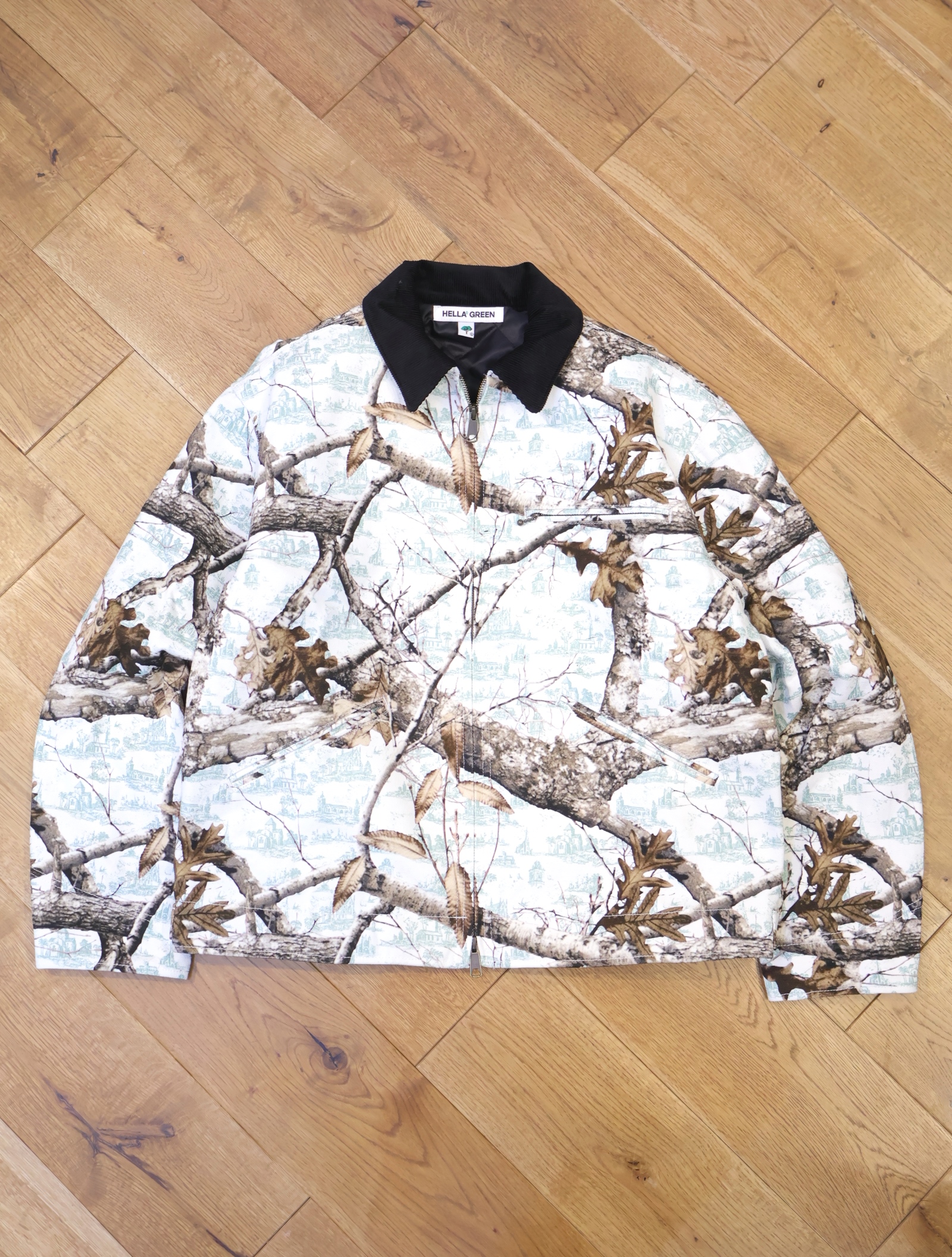HELLA GREEN 「Cheese Camo Jacket」　ワークジャケット