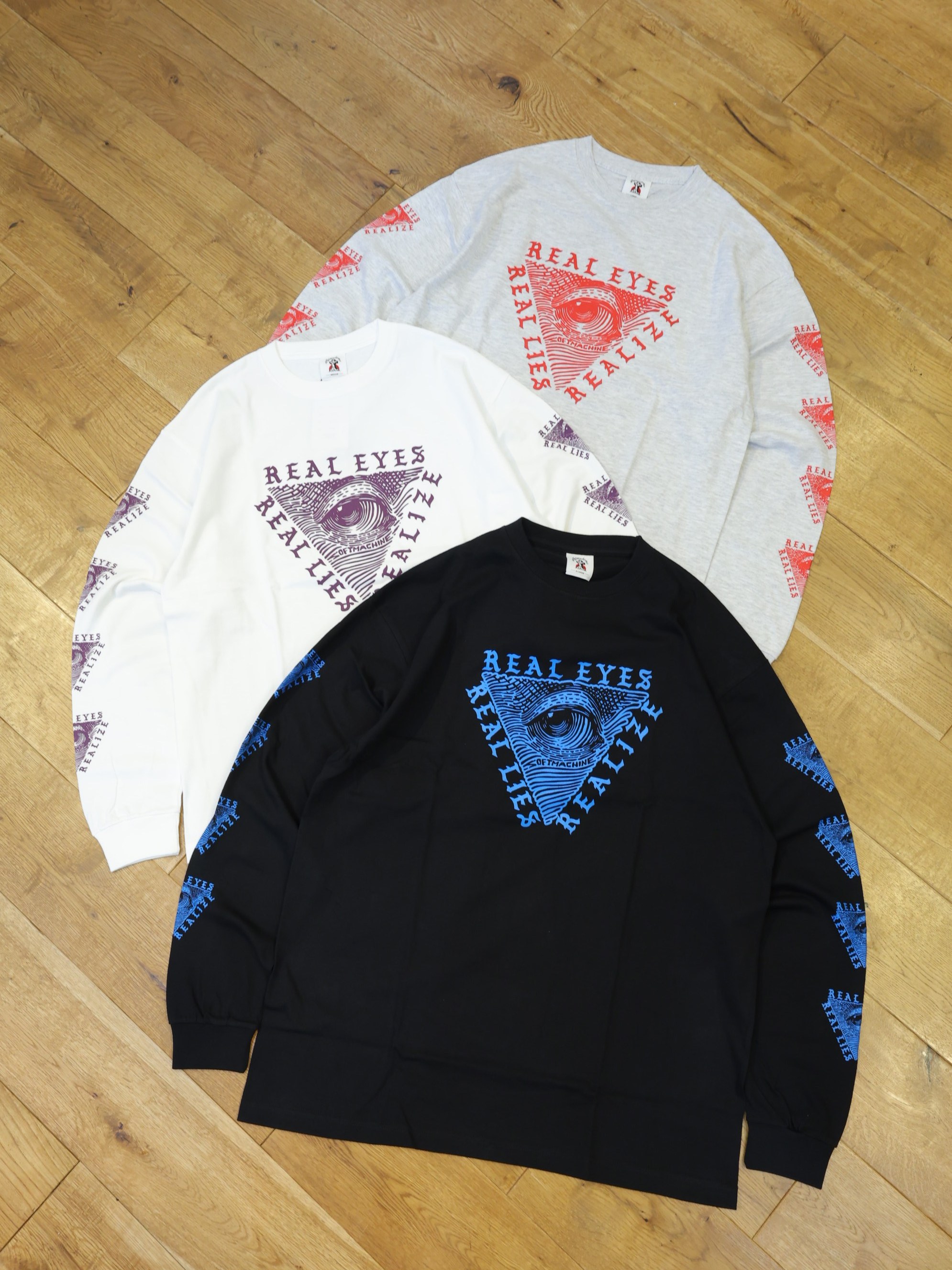 SOFTMACHINE　　「THIRD EYE L/S」　プリントロングスリーブティーシャツ