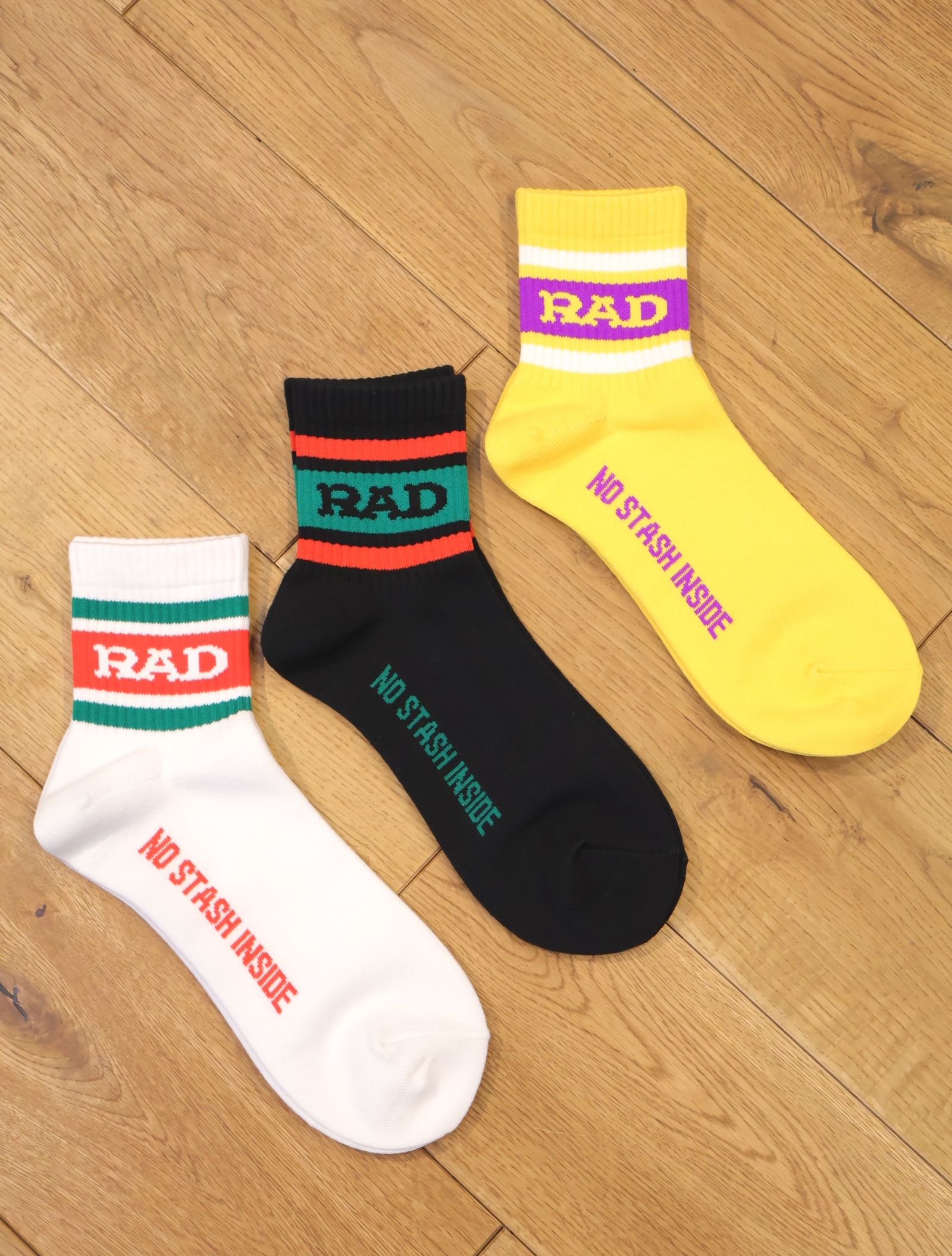 RADIALL  　　「LOW KICK - 1PAC SOX SHORT/DRALON」　　ソックス