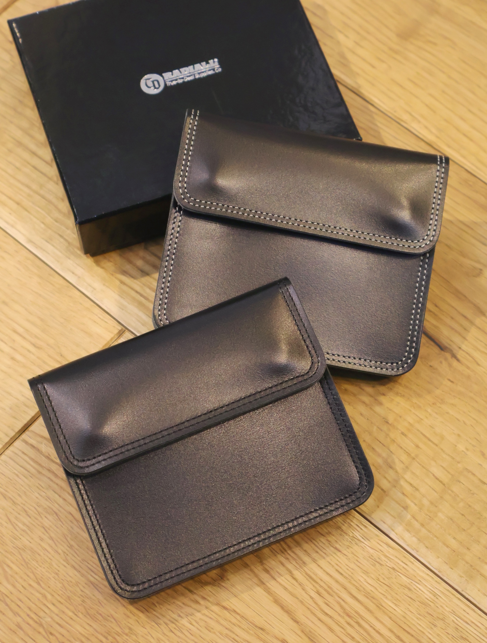 RADIALL× SPEAKEASY 　　「TRUE DEAL -COMPACT TRUCKER WALLET」　　ボックスカーフ トラッカーウォレット