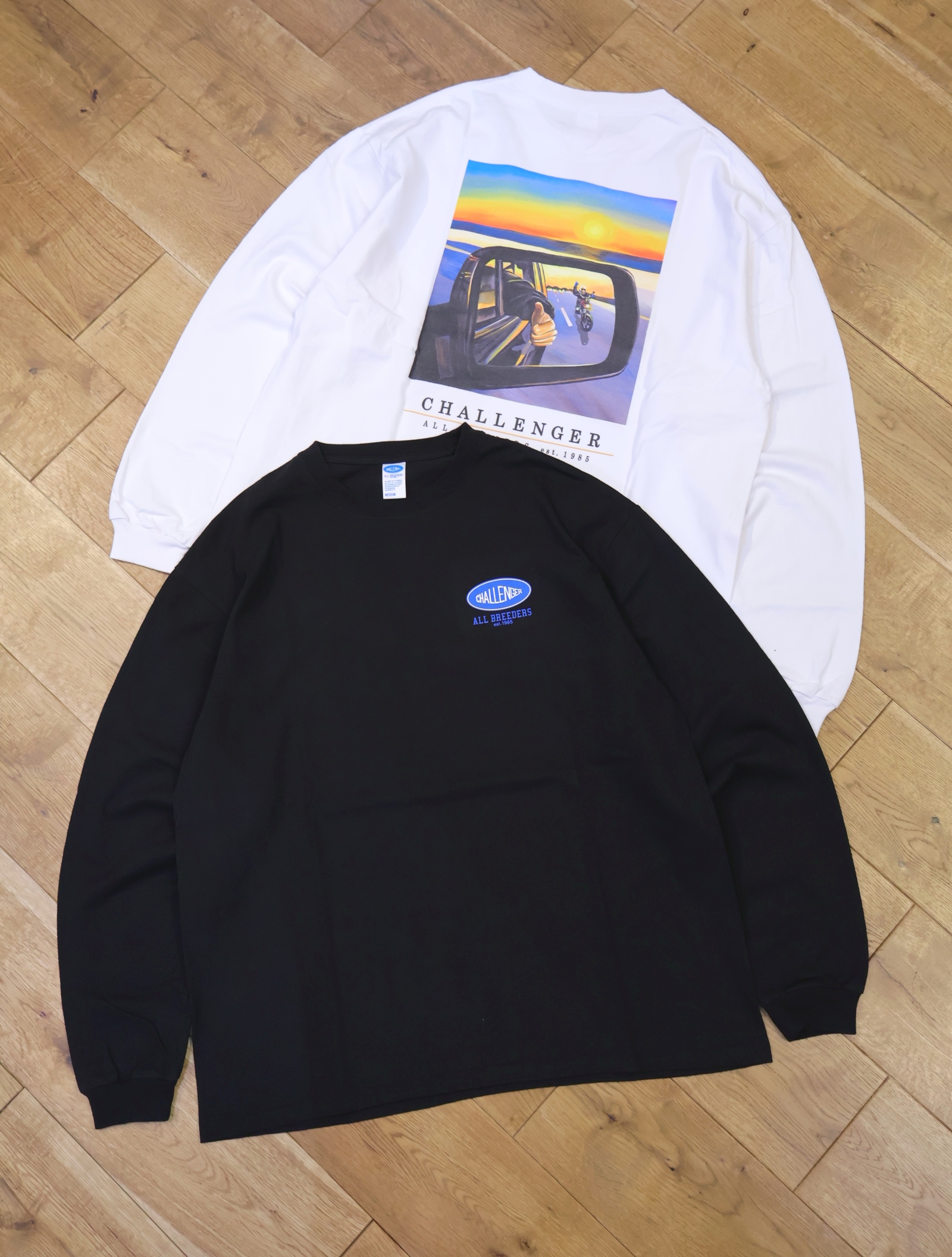 CHALLENGER  　「L/S SUNSET DRIVE TEE」　プリント ロングスリーブティーシャツ