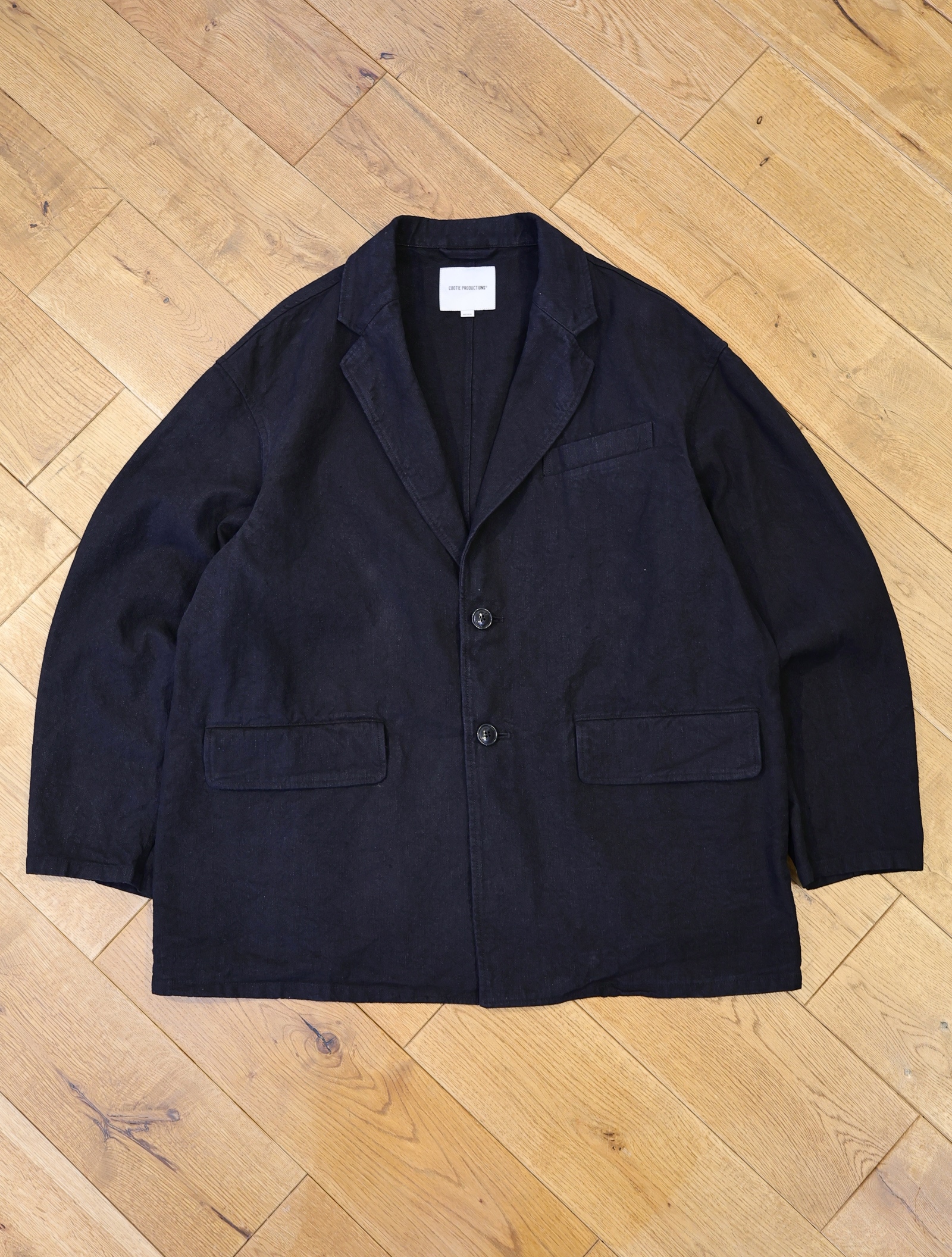 COOTIE　「C/Li Canvas Single Breasted Jacket」　キャンバス シングルブレストジャケット