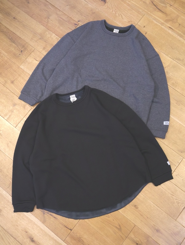 CALEE　　「BOMBERHEAT®︎ MULTI WAY DROP CS 」　ボンバーヒート ドロップショルダーカットソー