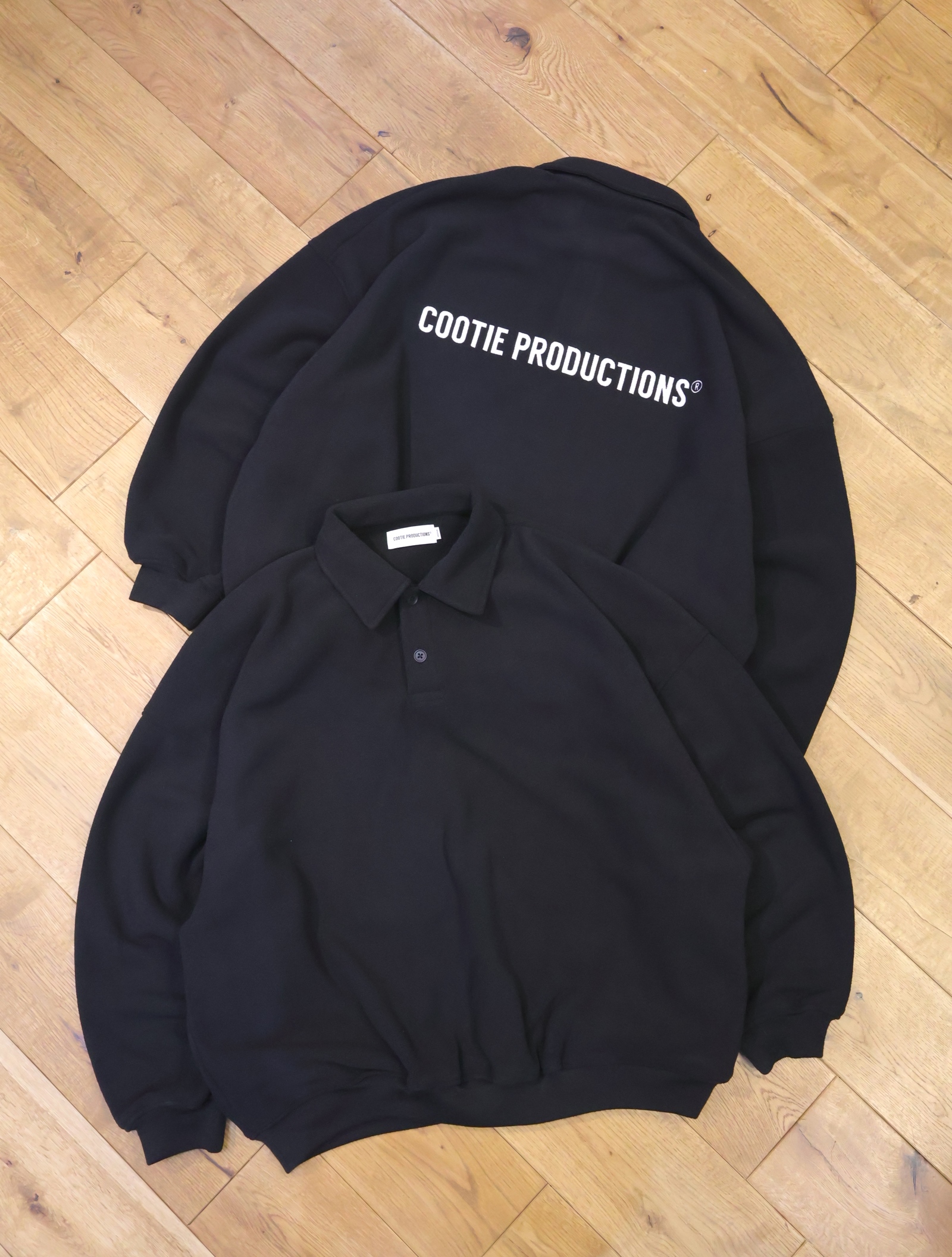 【NEW YEAR ITEM !!】COOTIE　「Fleece Sweat Polo Shirt」　 フリース ポロシャツ