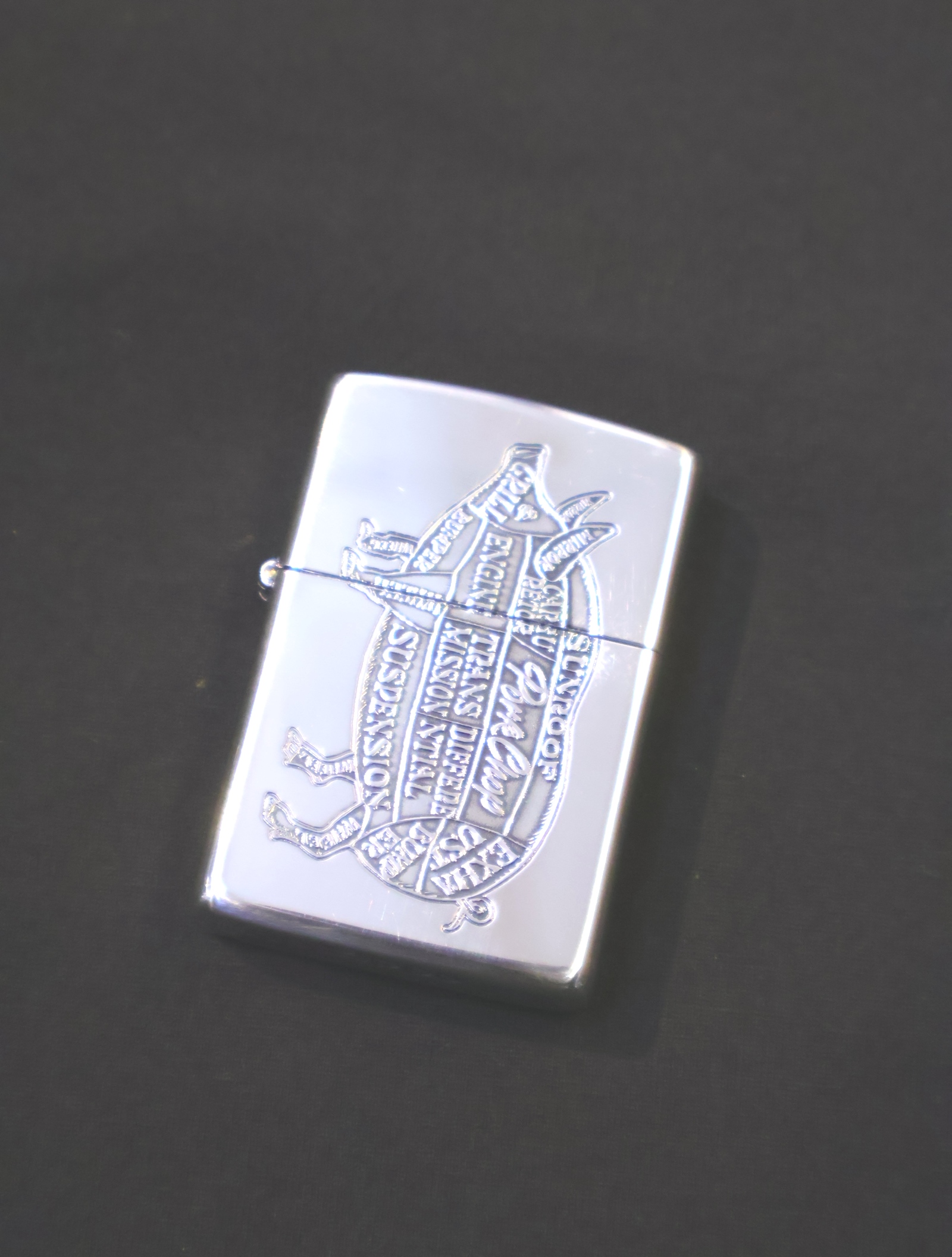 PORKCHOP GARAGE SUPPLY　「PORKZIPPO 2025」 　BRASS製 ZIPPO